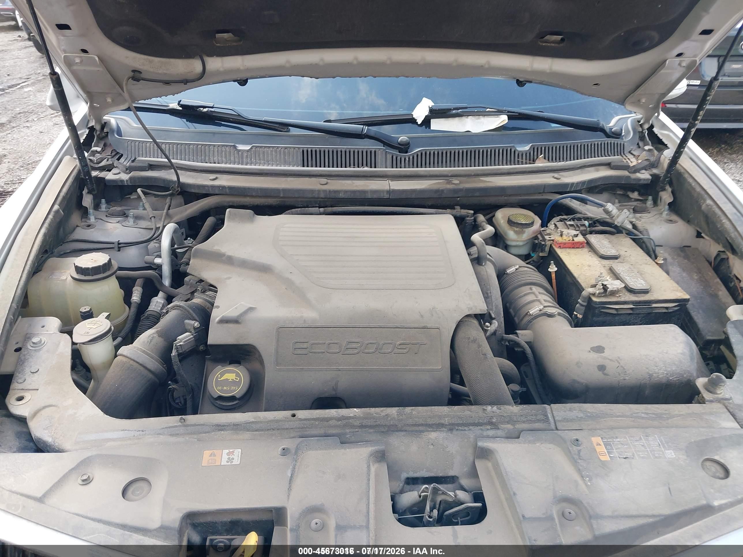 2015 Lincoln Mkt Ecoboost Silver vin: 2LMHJ5AT2FBL03035