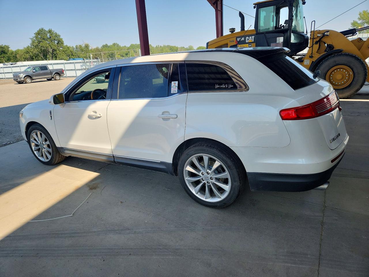 2012 Lincoln Mkt Белый vin: 2LMHJ5AT3CBL51431