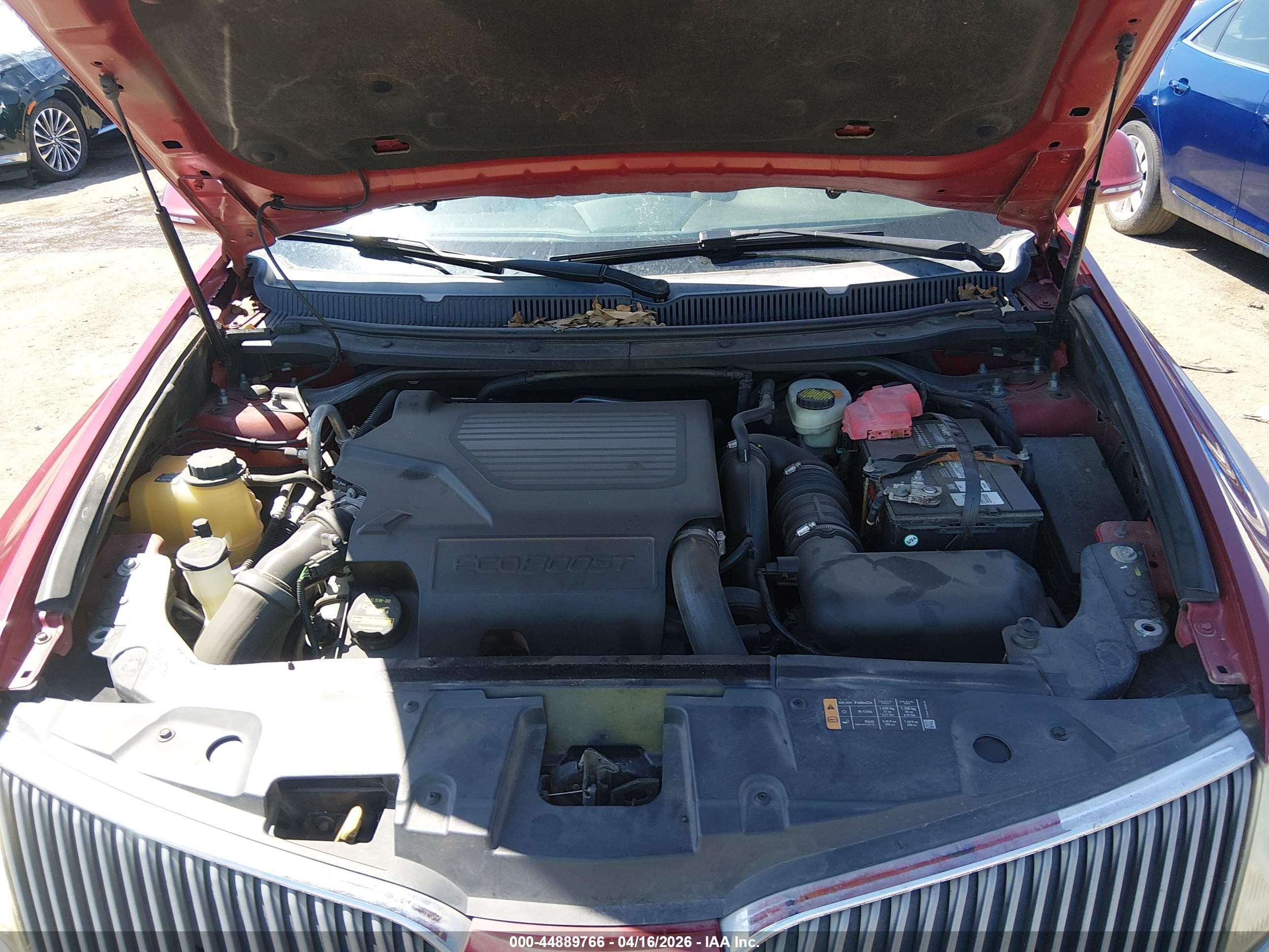 2013 Lincoln Mkt Ecoboost Red vin: 2LMHJ5AT3DBL50233