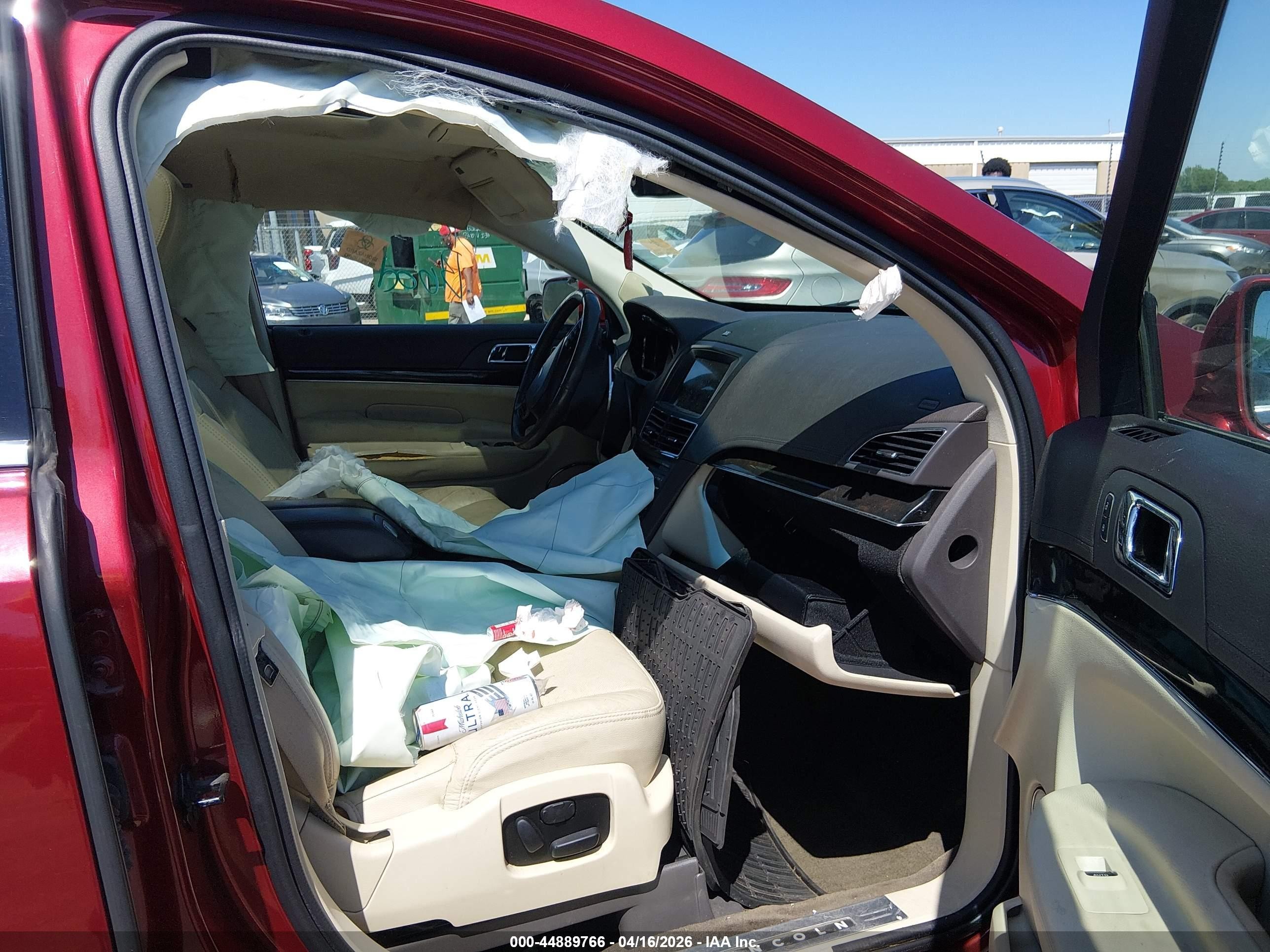 2013 Lincoln Mkt Ecoboost Red vin: 2LMHJ5AT3DBL50233