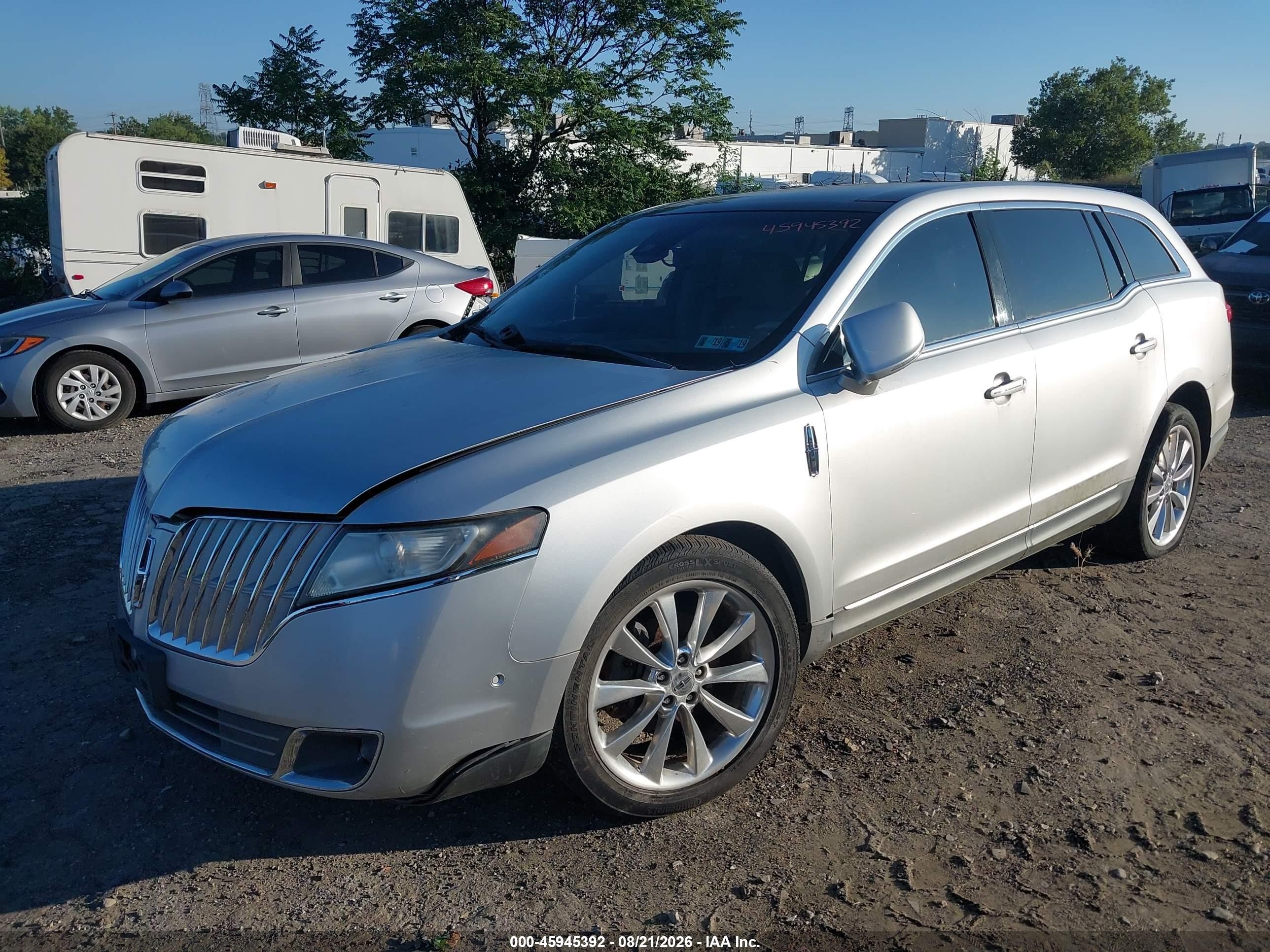 2010 Lincoln Mkt Ecoboost Silver vin: 2LMHJ5AT4ABJ17232