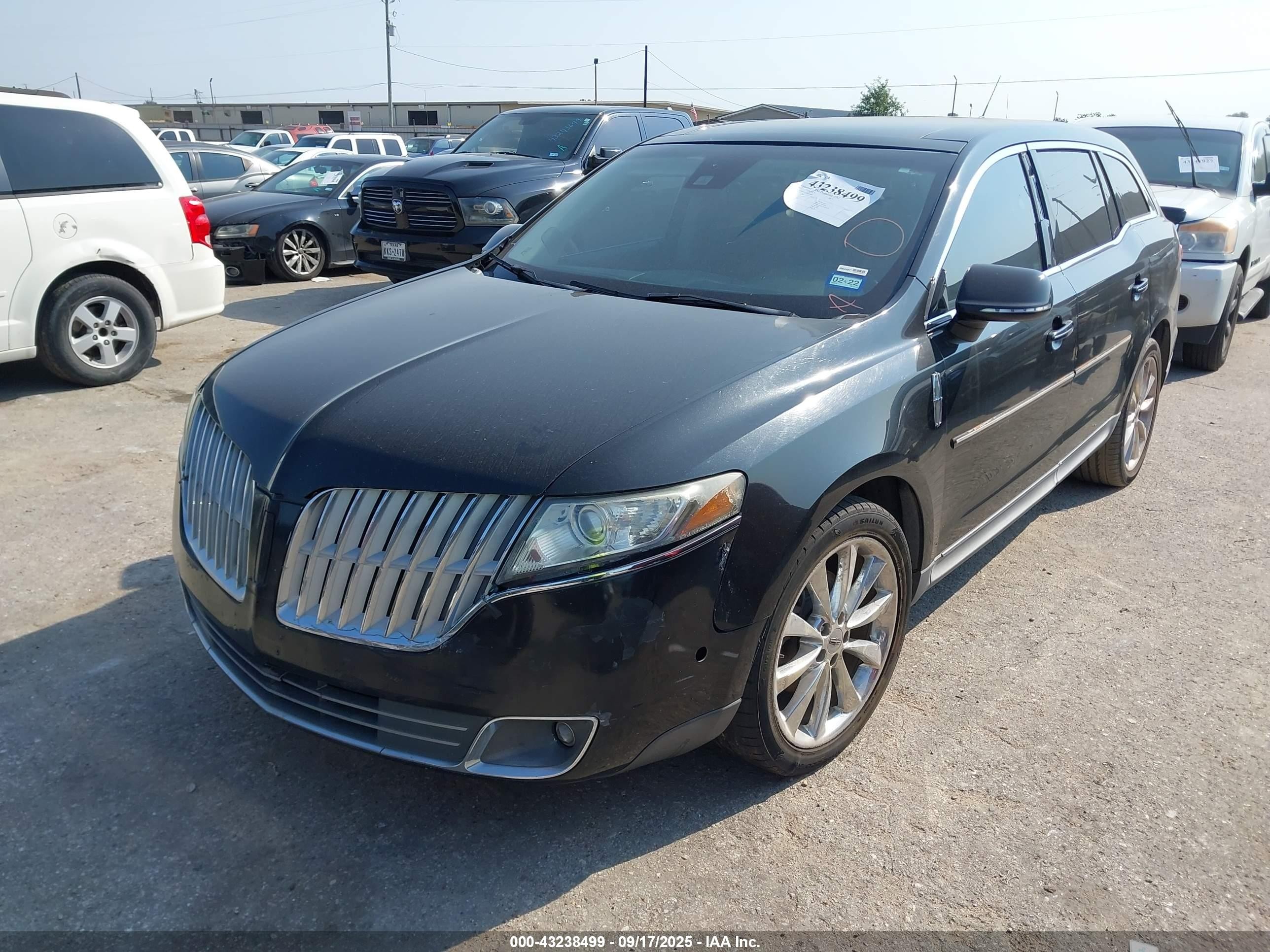 2011 Lincoln Mkt Ecoboost Black vin: 2LMHJ5AT4BBJ50409
