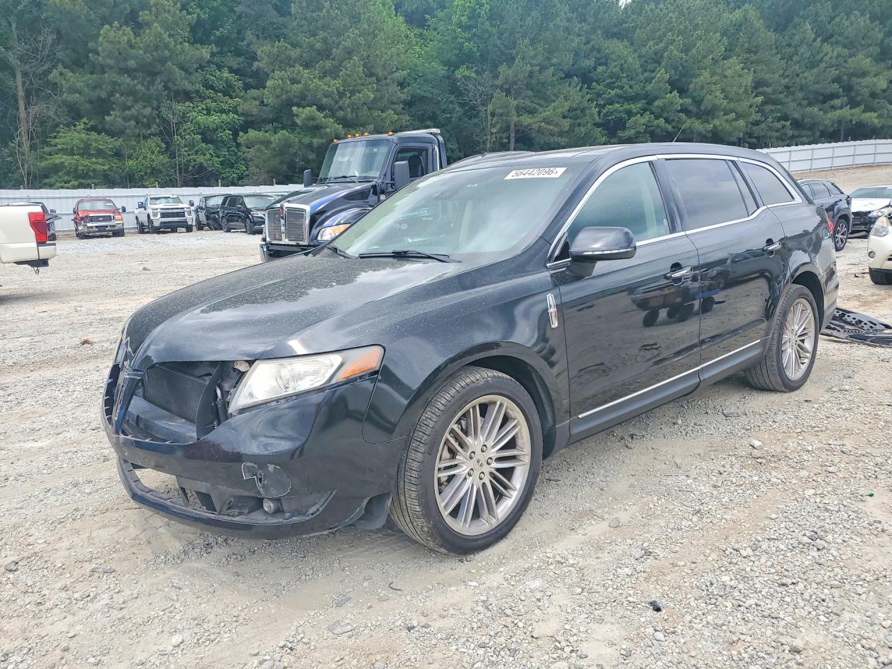 2014 Lincoln Mkt Черный vin: 2LMHJ5AT4EBL56768