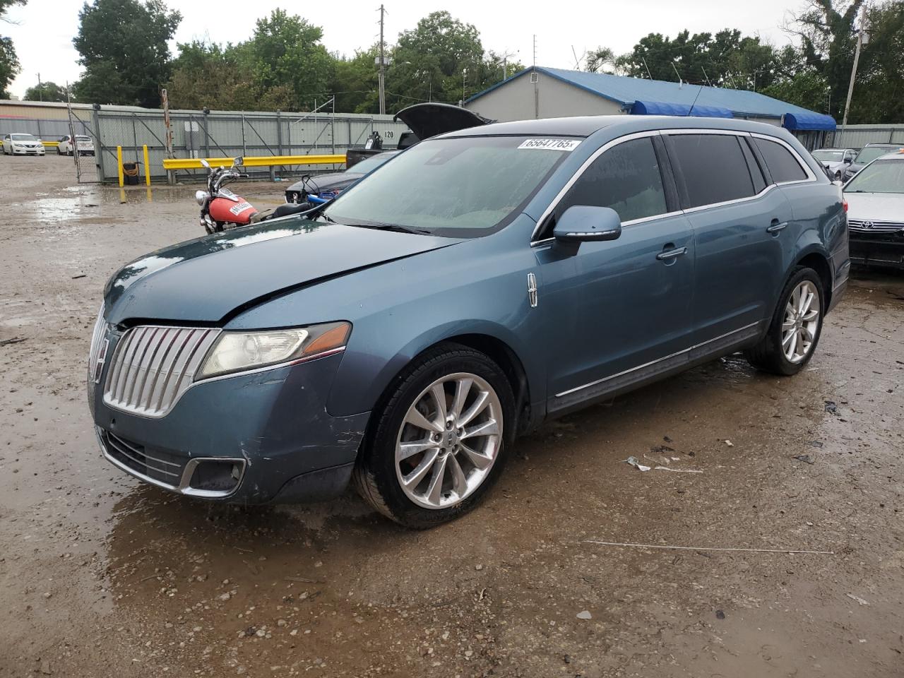 2010 Lincoln Mkt Blue vin: 2LMHJ5AT6ABJ15045