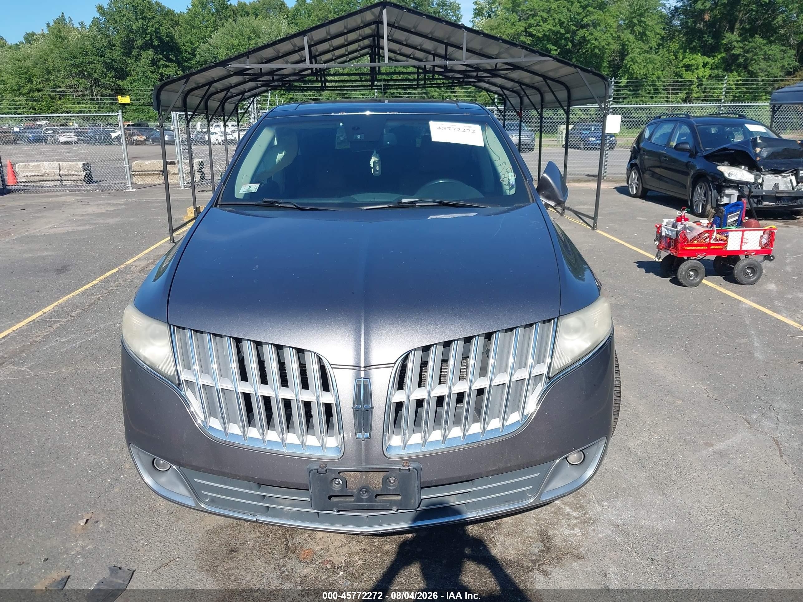 2010 Lincoln Mkt Ecoboost Gray vin: 2LMHJ5AT8ABJ10445