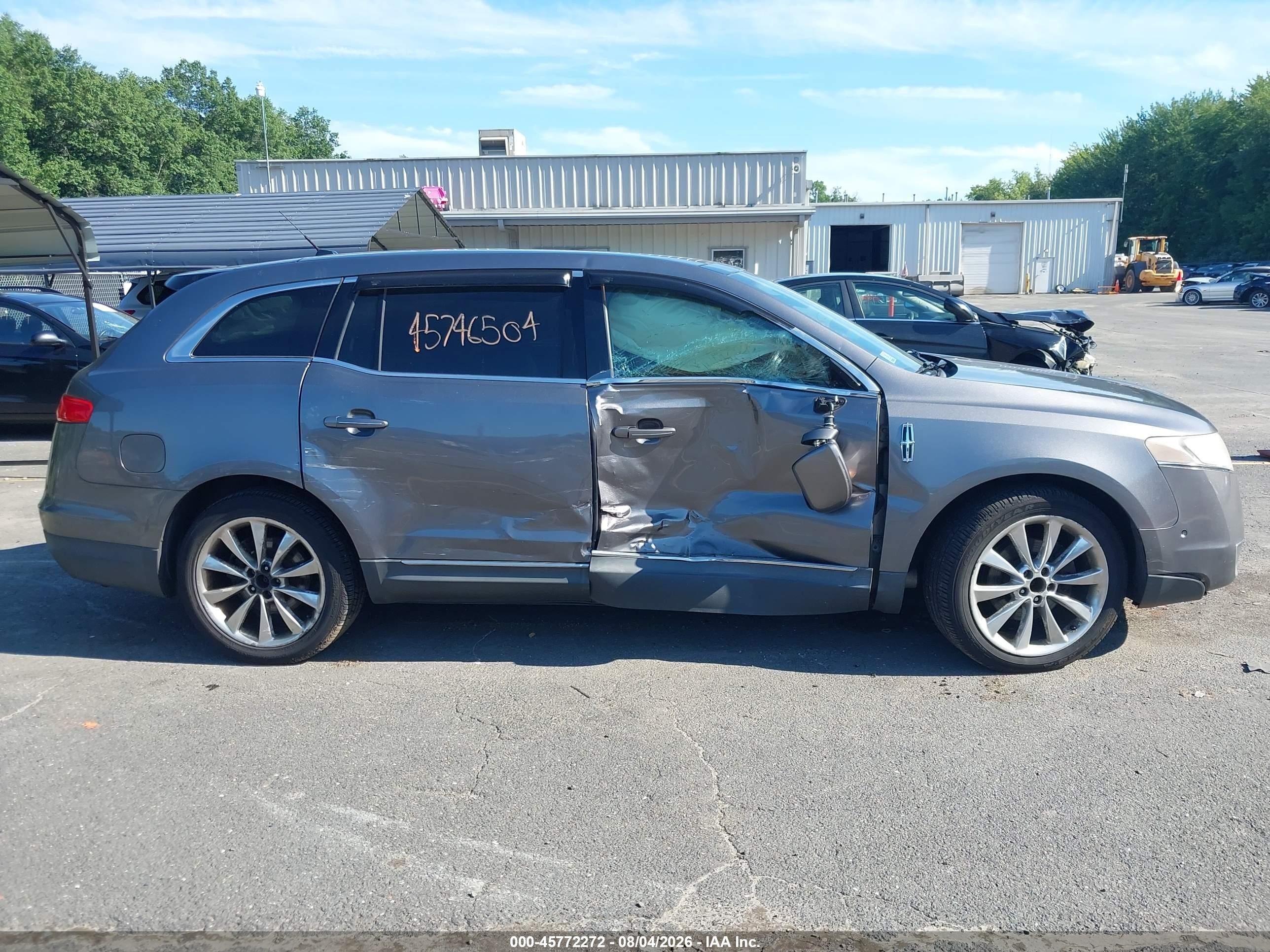 2010 Lincoln Mkt Ecoboost Gray vin: 2LMHJ5AT8ABJ10445