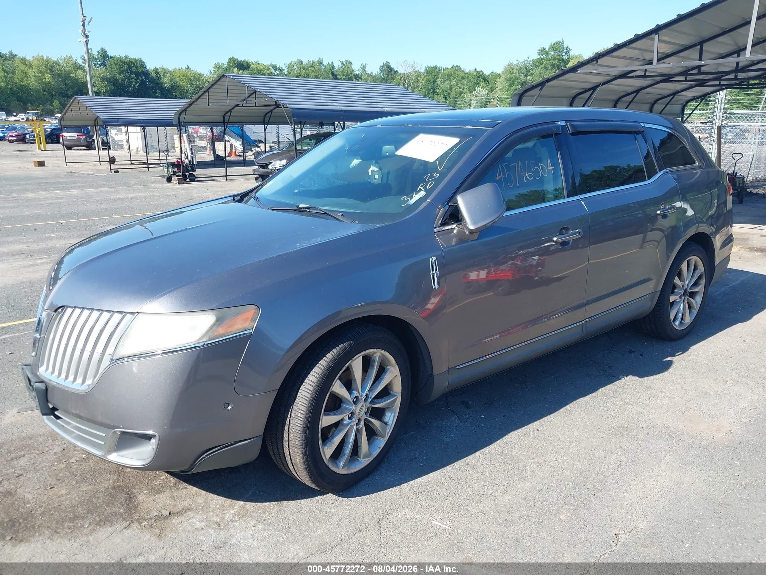 2010 Lincoln Mkt Ecoboost Gray vin: 2LMHJ5AT8ABJ10445