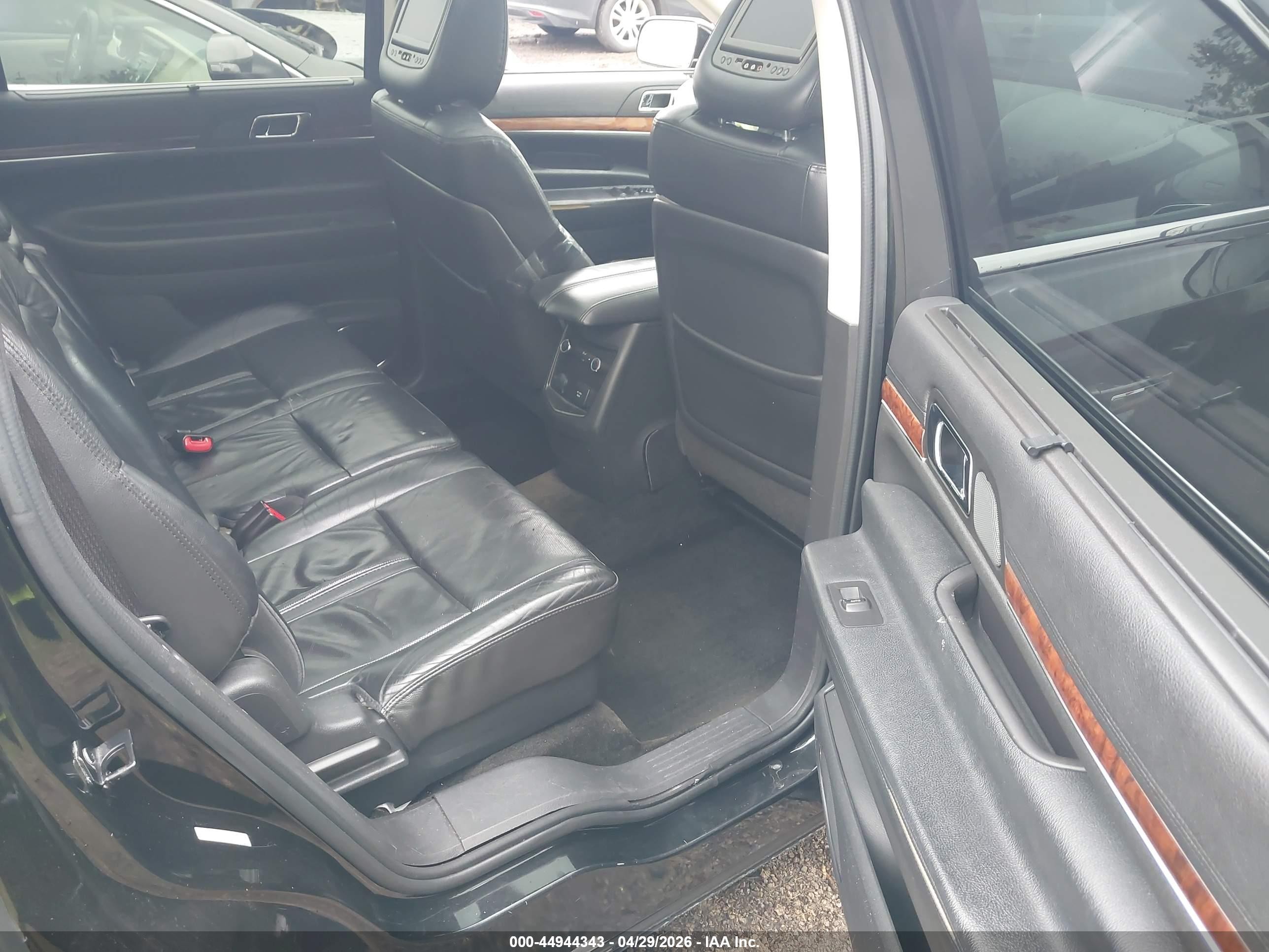 2014 Lincoln Mkt Ecoboost Black vin: 2LMHJ5AT8EBL56384
