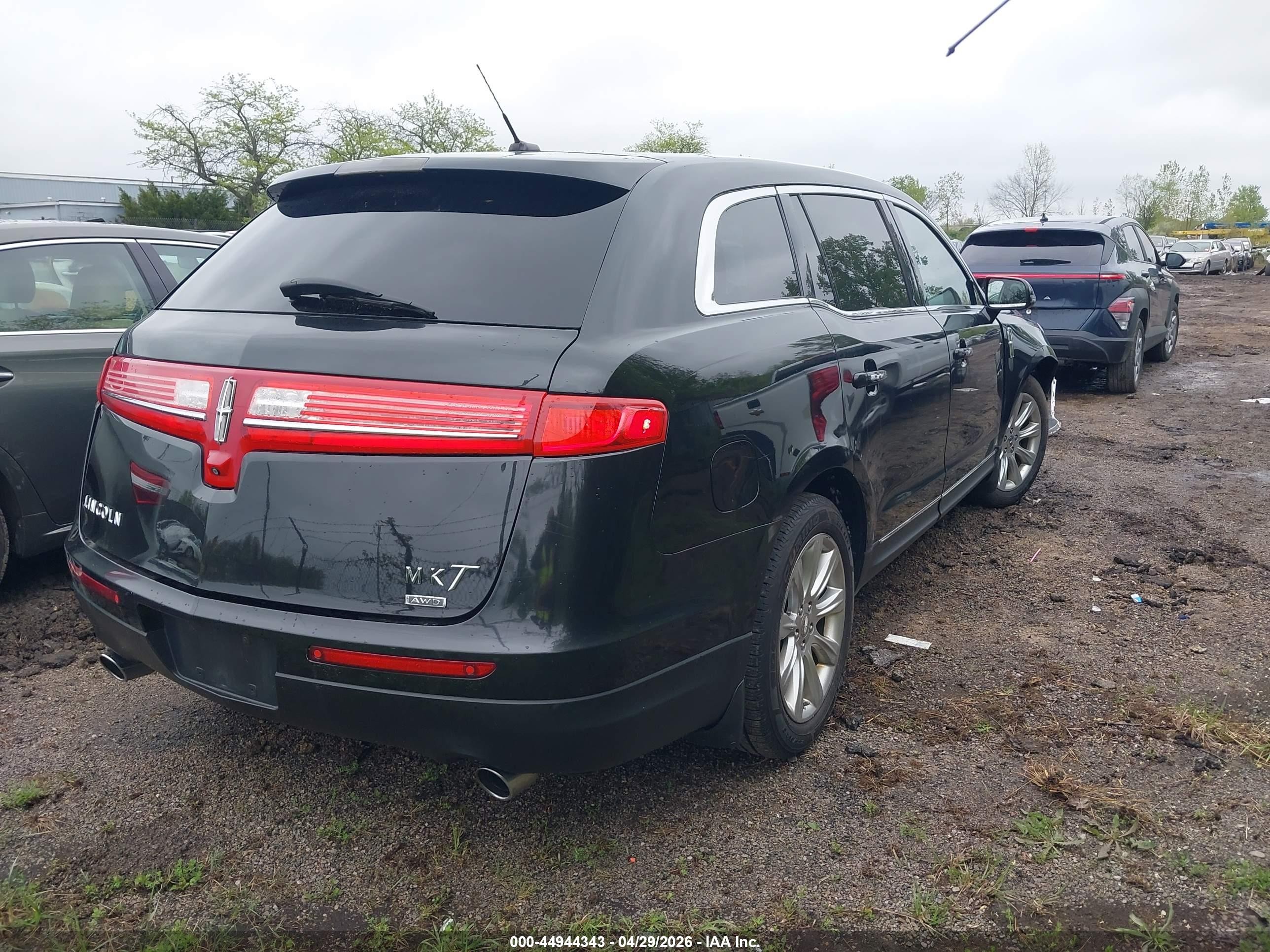 2014 Lincoln Mkt Ecoboost Black vin: 2LMHJ5AT8EBL56384