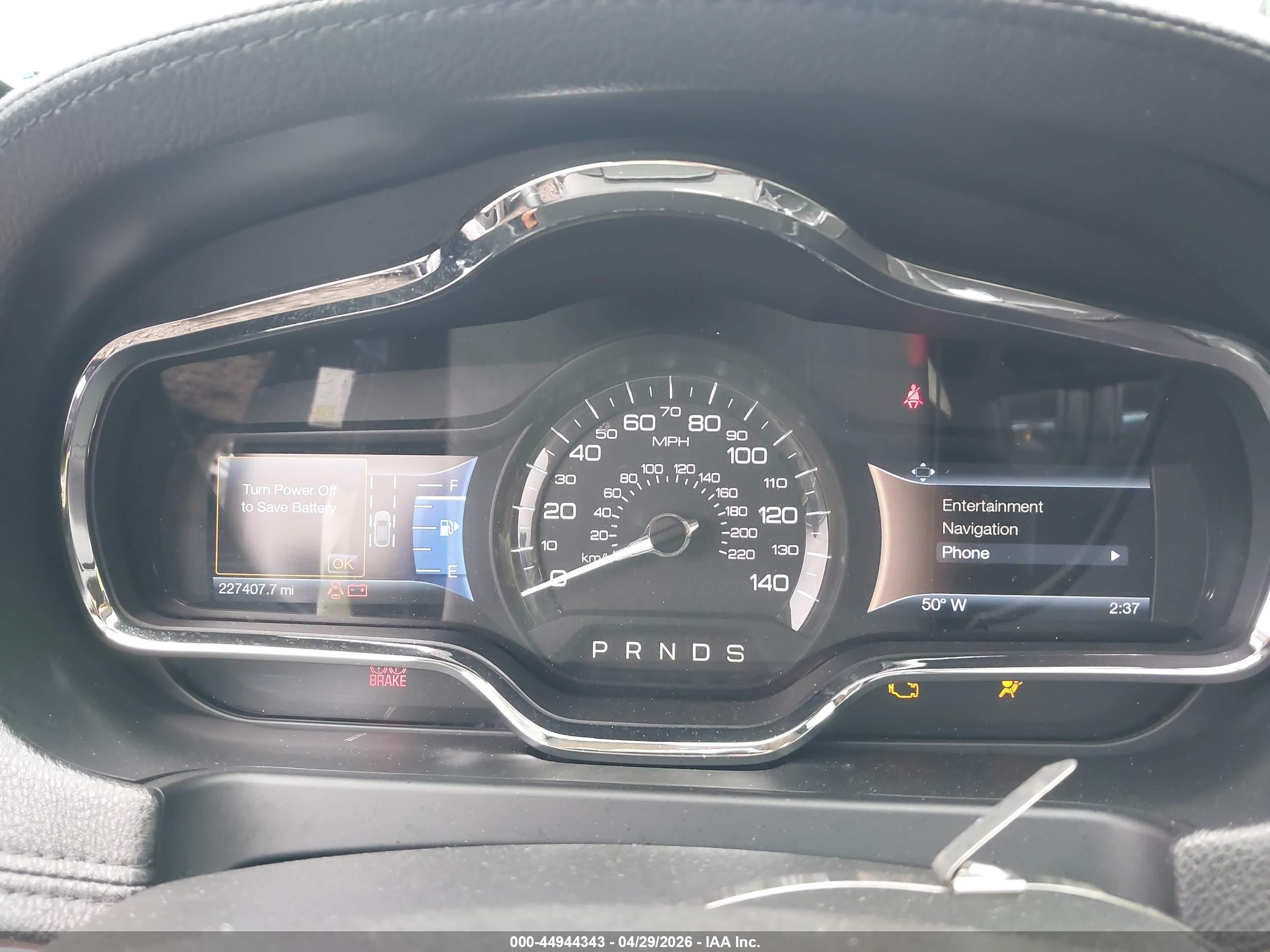 2014 Lincoln Mkt Ecoboost Black vin: 2LMHJ5AT8EBL56384