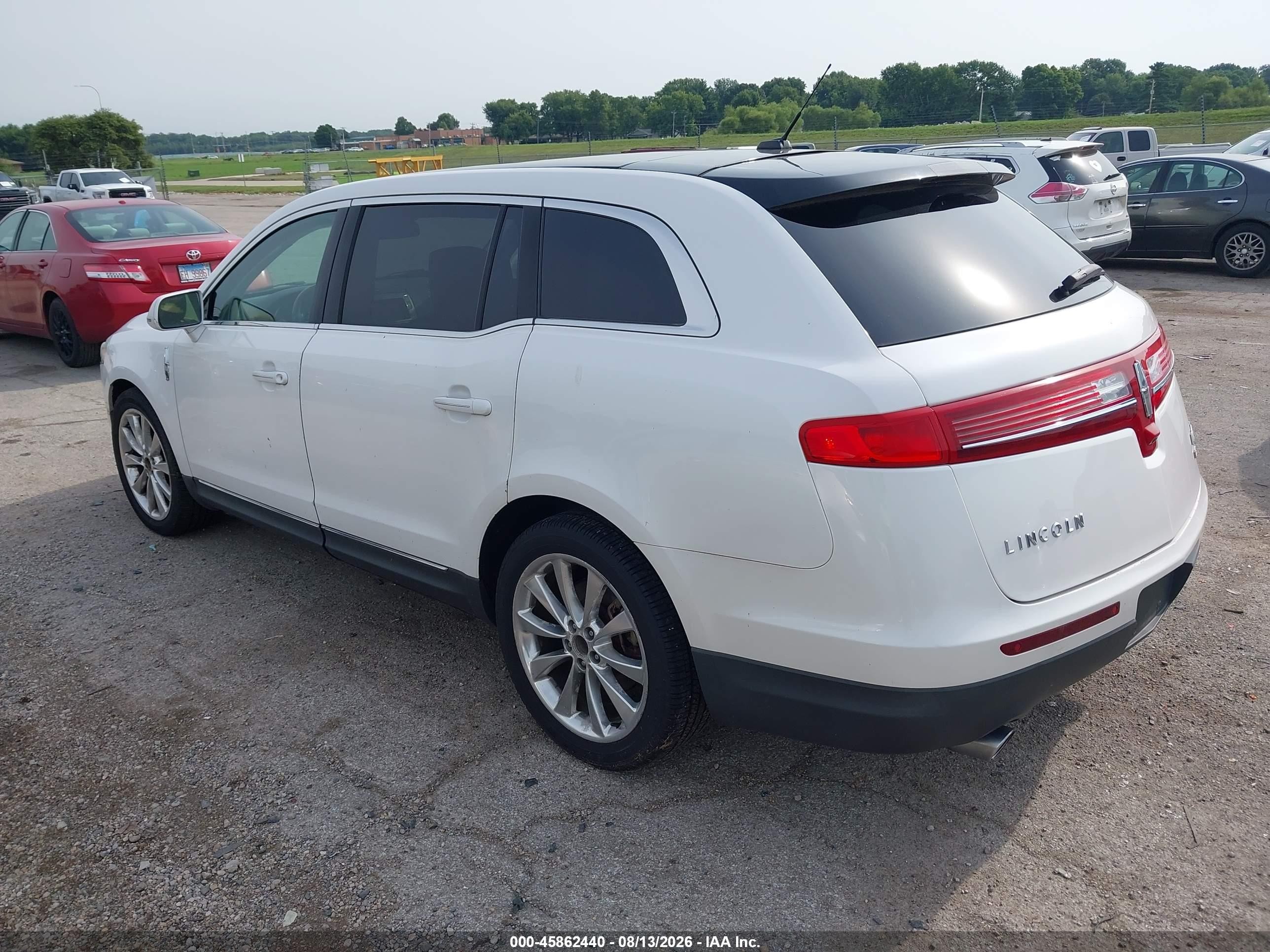 2010 Lincoln Mkt Ecoboost White vin: 2LMHJ5AT9ABJ24709