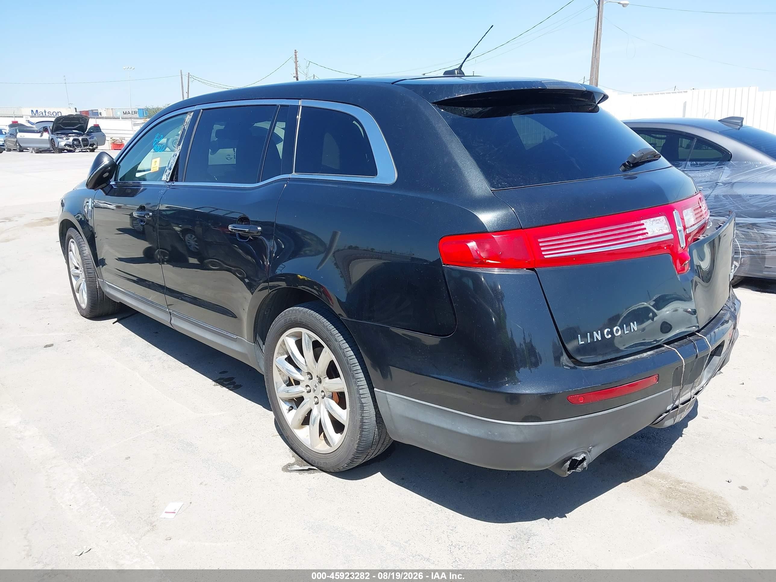 2010 Lincoln Mkt   Черный vin: 2LMHJ5FR1ABJ14561