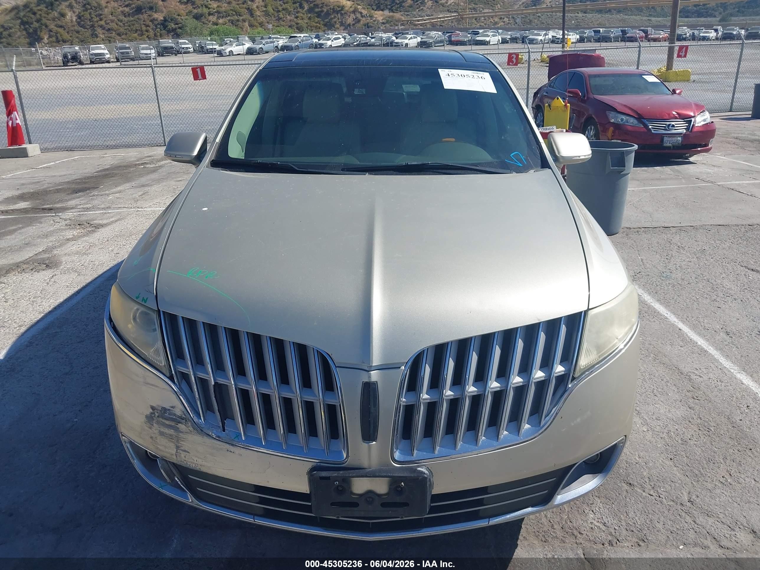 2011 Lincoln Mkt   Tan vin: 2LMHJ5FR3BBJ53699