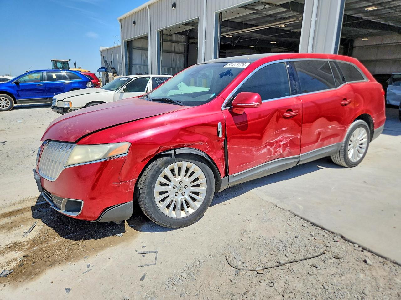 2011 Lincoln Mkt Бордовый vin: 2LMHJ5FR3BBJ54142