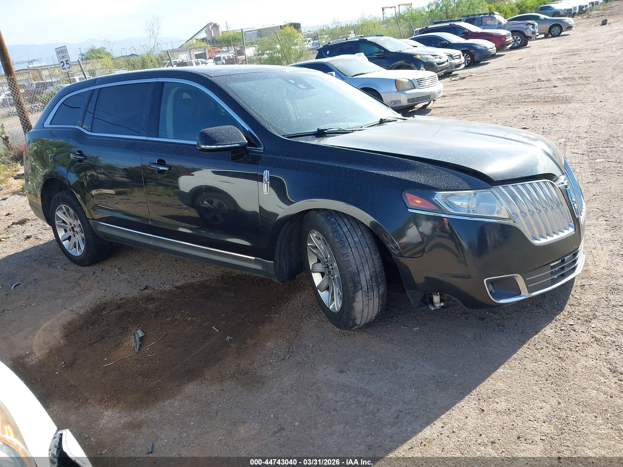 2010 Lincoln Mkt   Black vin: 2LMHJ5FR5ABJ16345