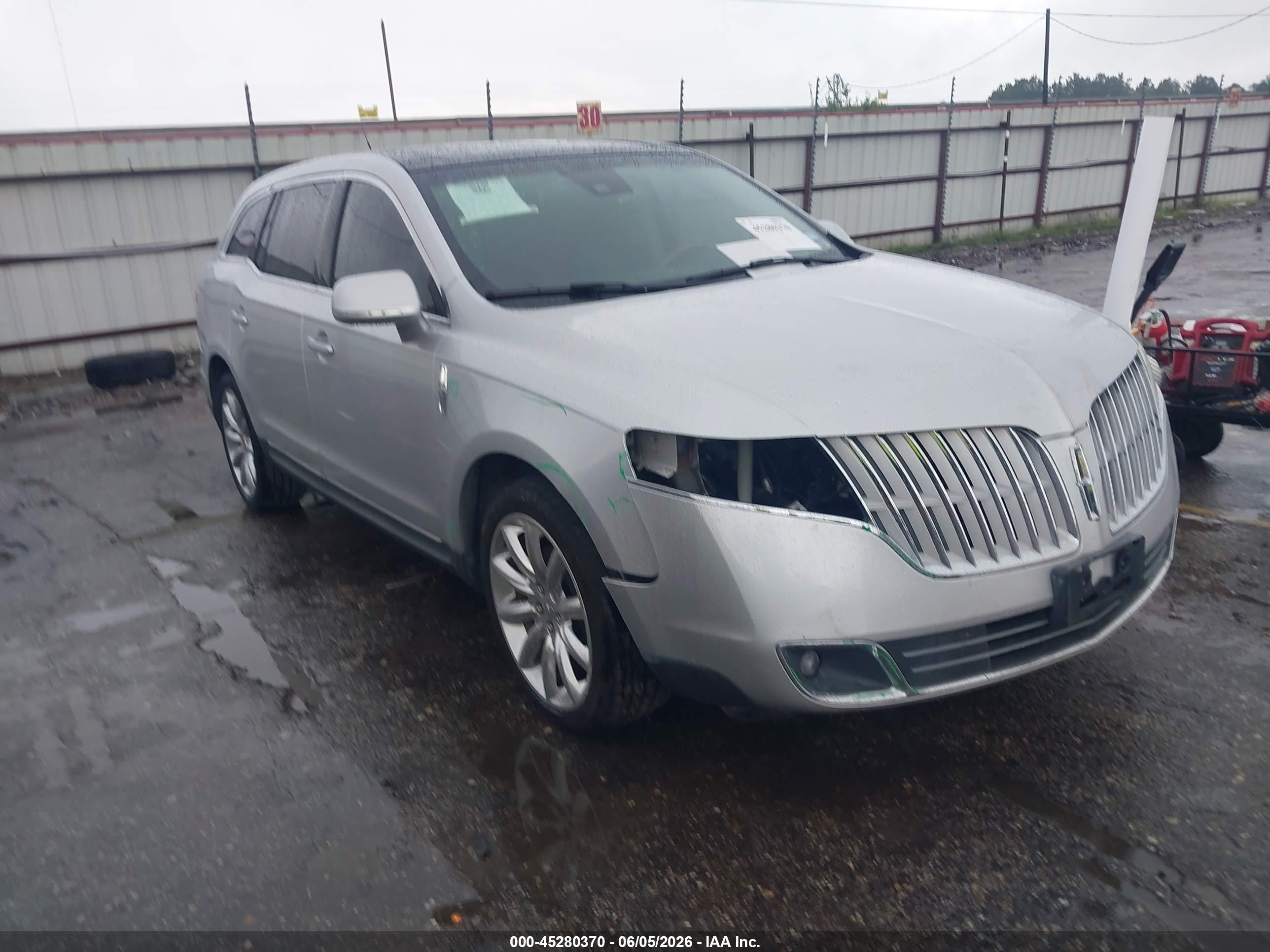 2010 Lincoln Mkt   Серебряный vin: 2LMHJ5FR6ABJ15513
