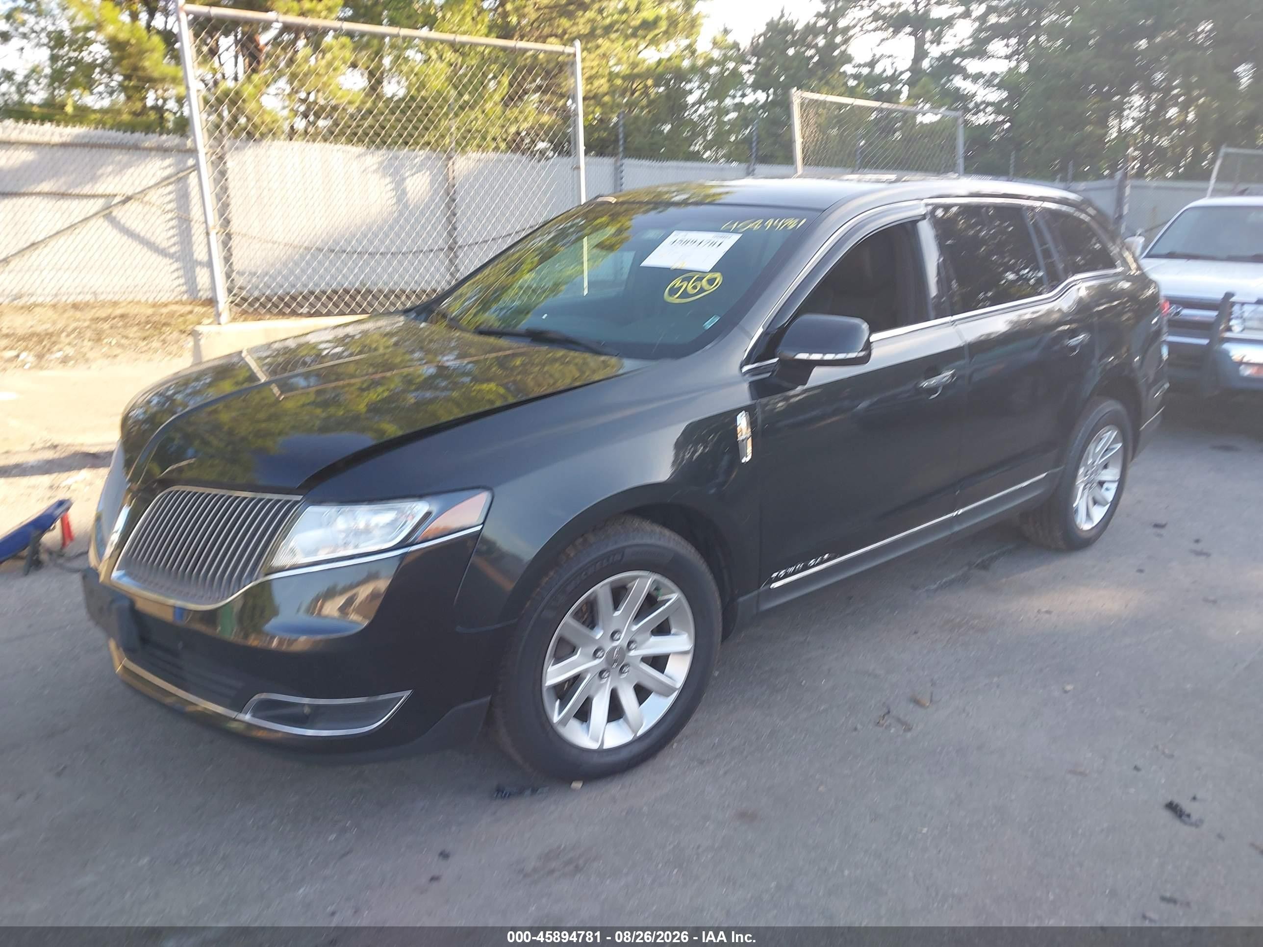 2015 Lincoln Mkt Livery Black vin: 2LMHJ5NK4FBL03362