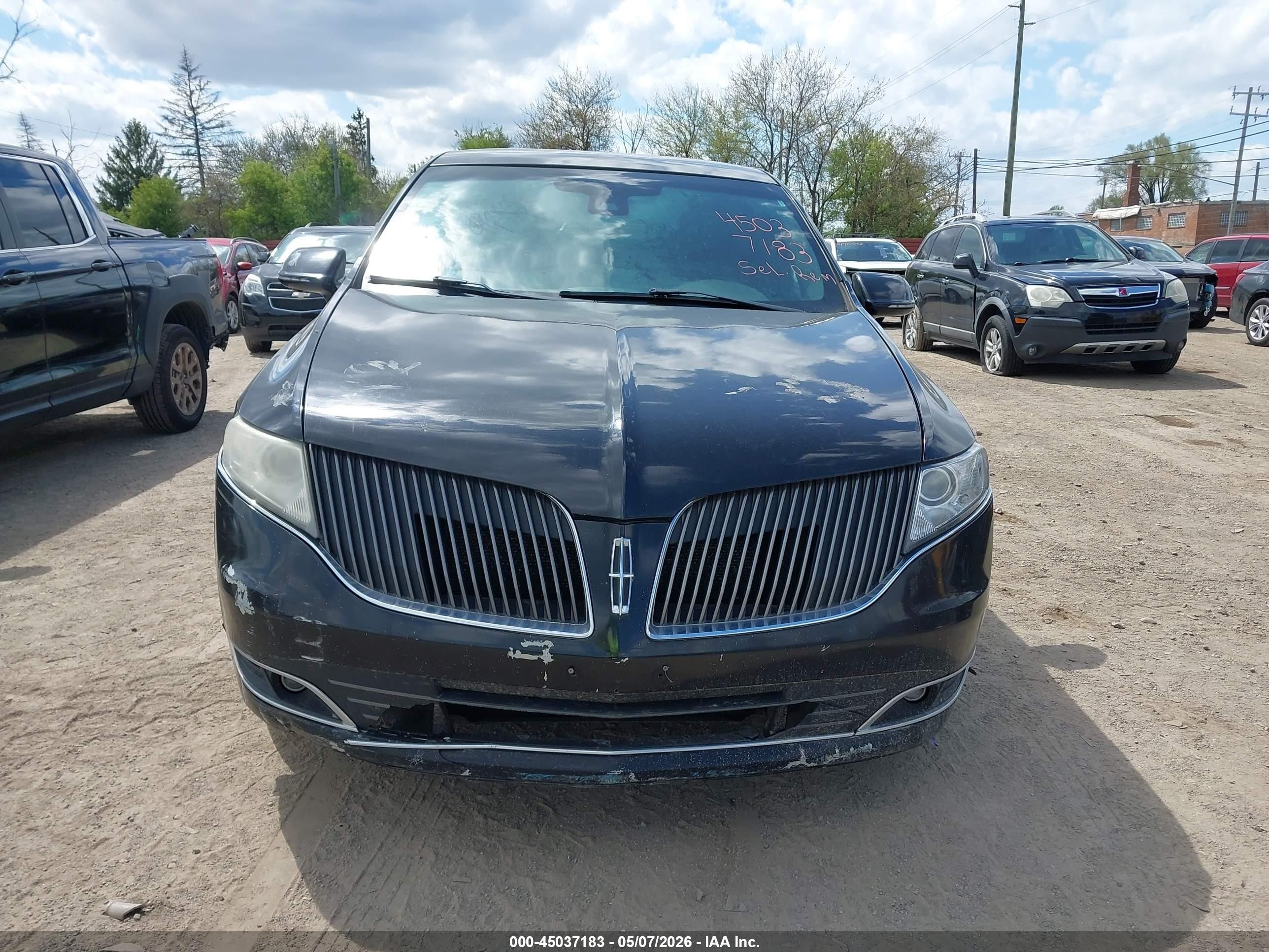 2013 Lincoln Mkt Livery Black vin: 2LMHJ5NK5DBL59193