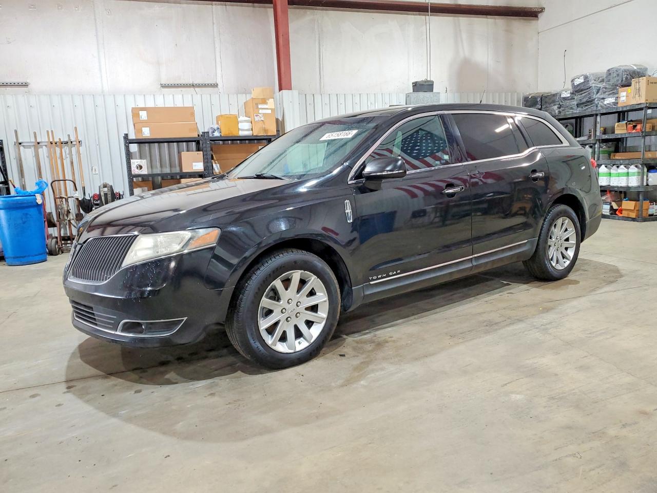2014 Lincoln Mkt Черный vin: 2LMHJ5NK6EBL56675