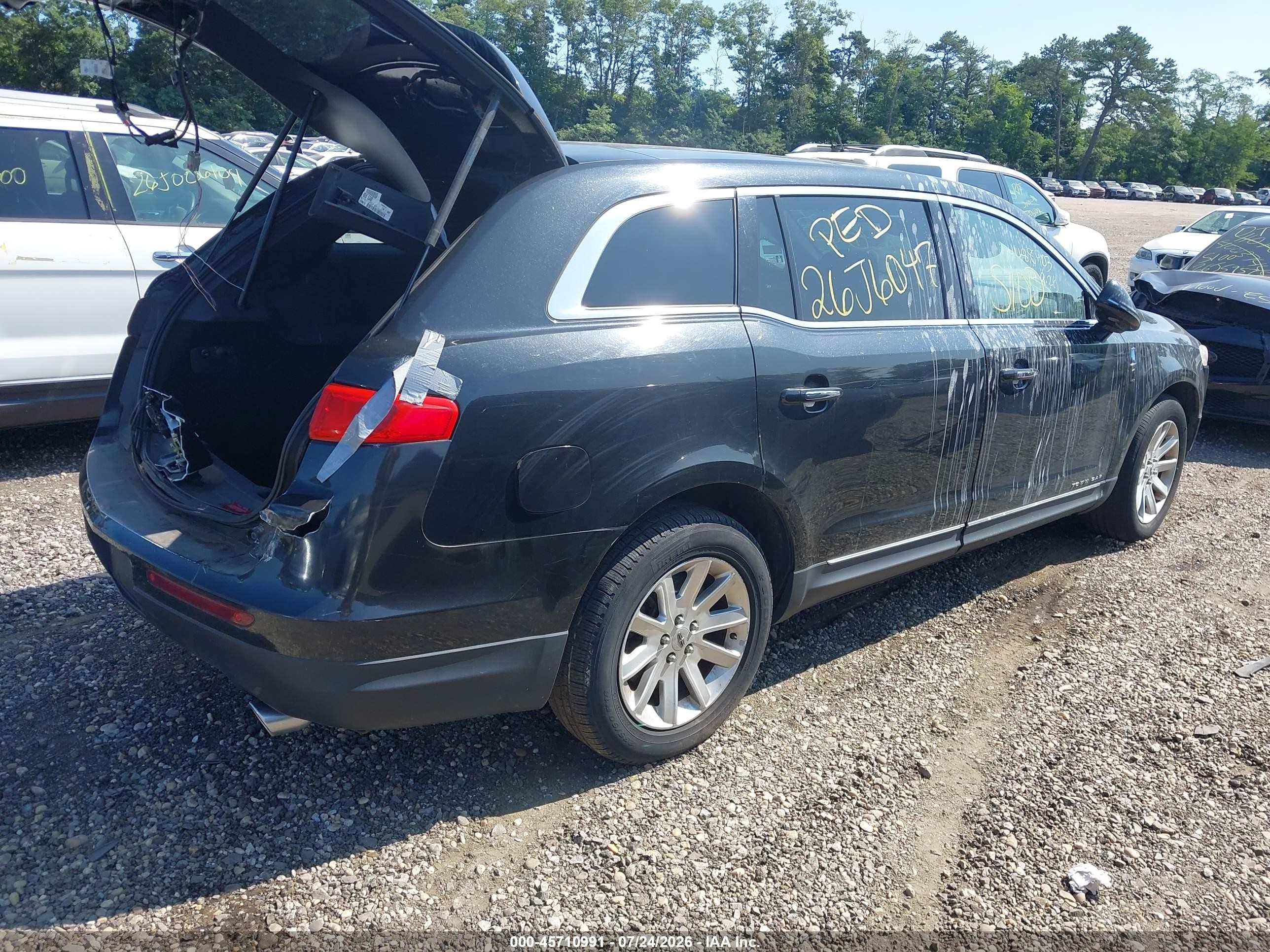 2013 Lincoln Mkt Livery Черный vin: 2LMHJ5NK9DBL57687