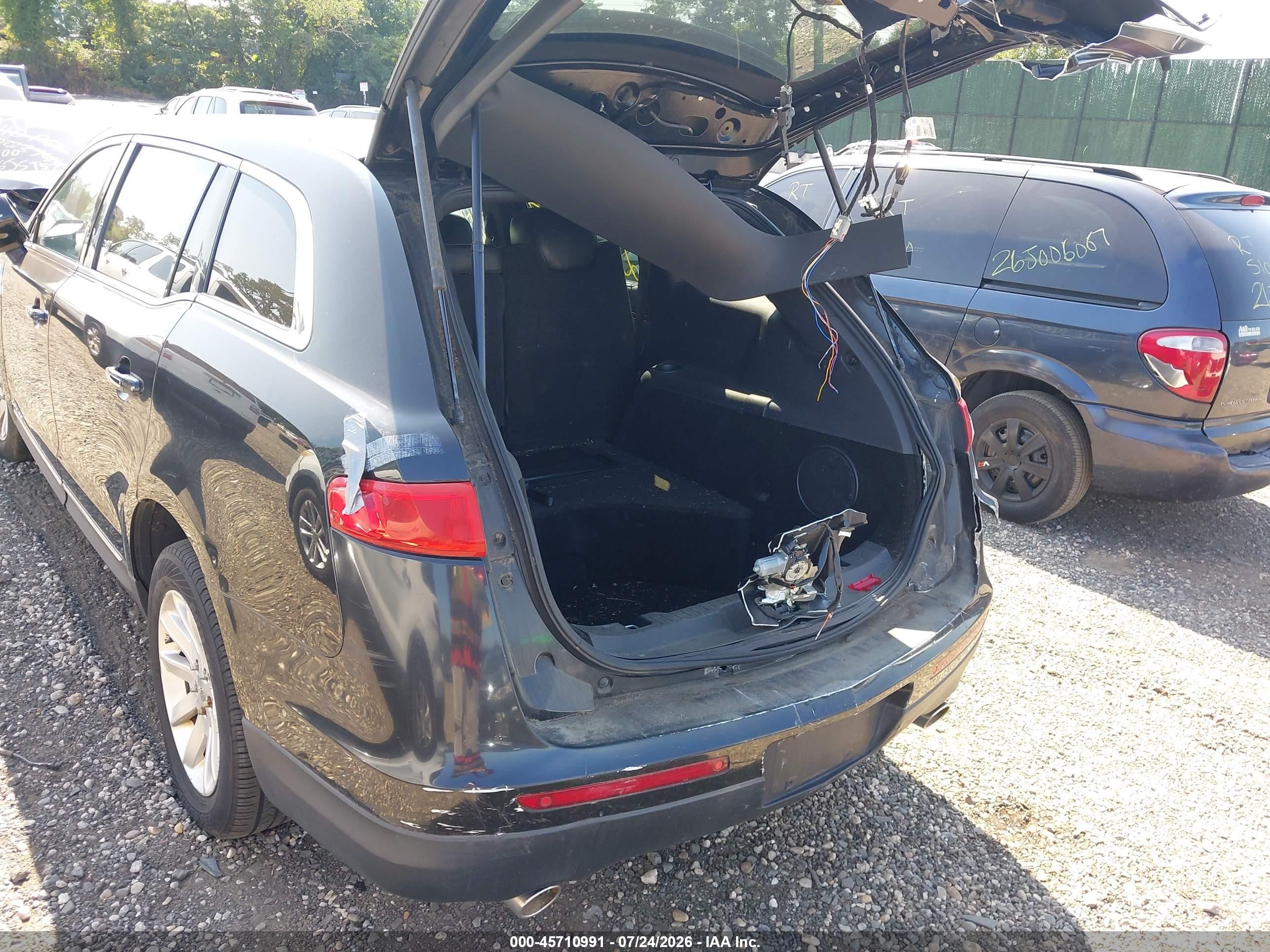 2013 Lincoln Mkt Livery Черный vin: 2LMHJ5NK9DBL57687