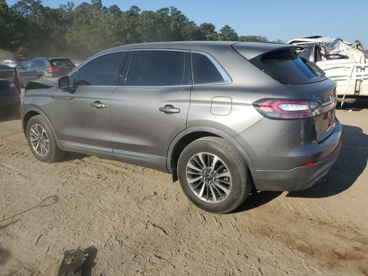 2021 Lincoln Nautilus Gray vin: 2LMPJ6J91MBL00503