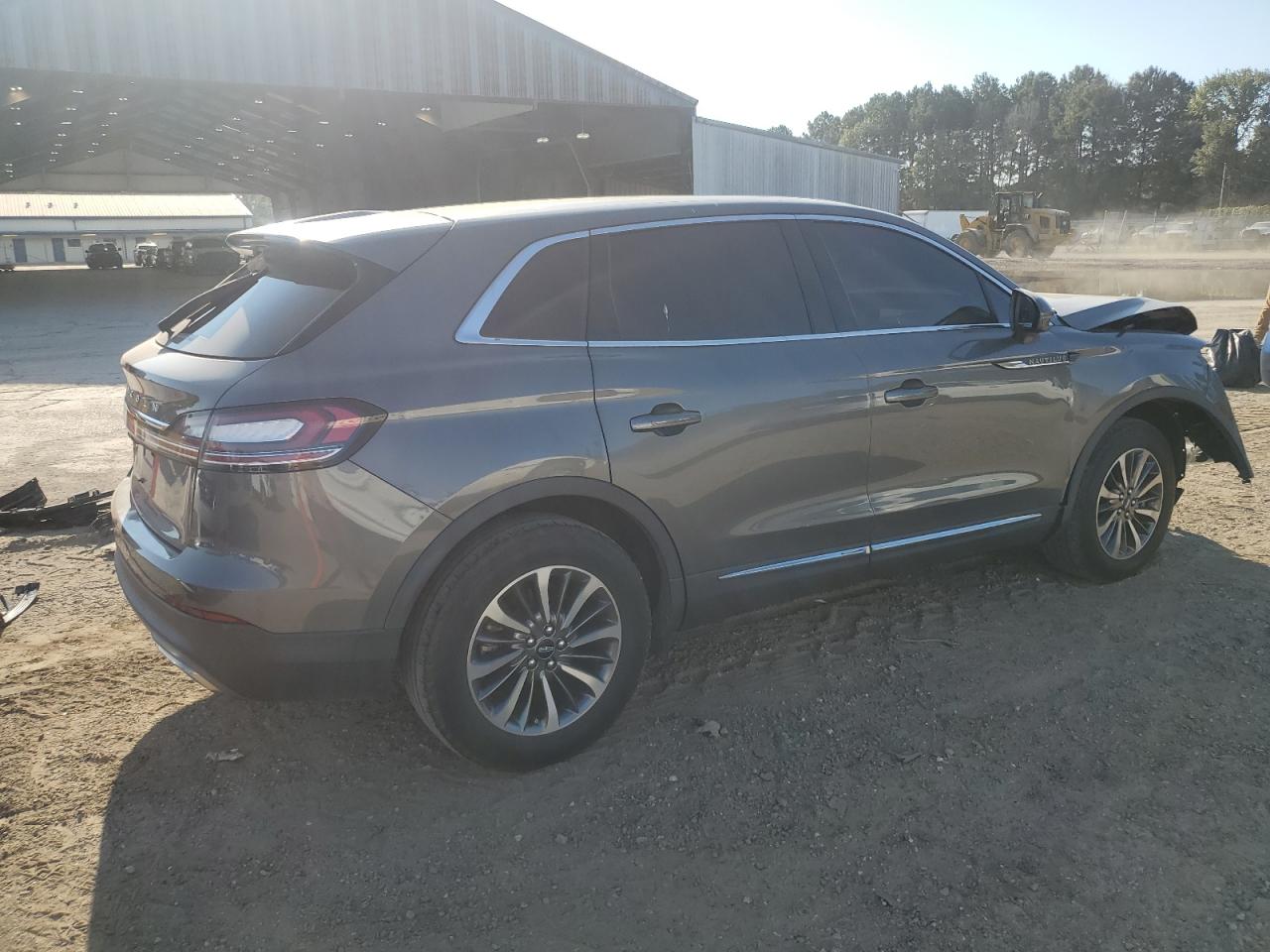 2021 Lincoln Nautilus Gray vin: 2LMPJ6J91MBL00503