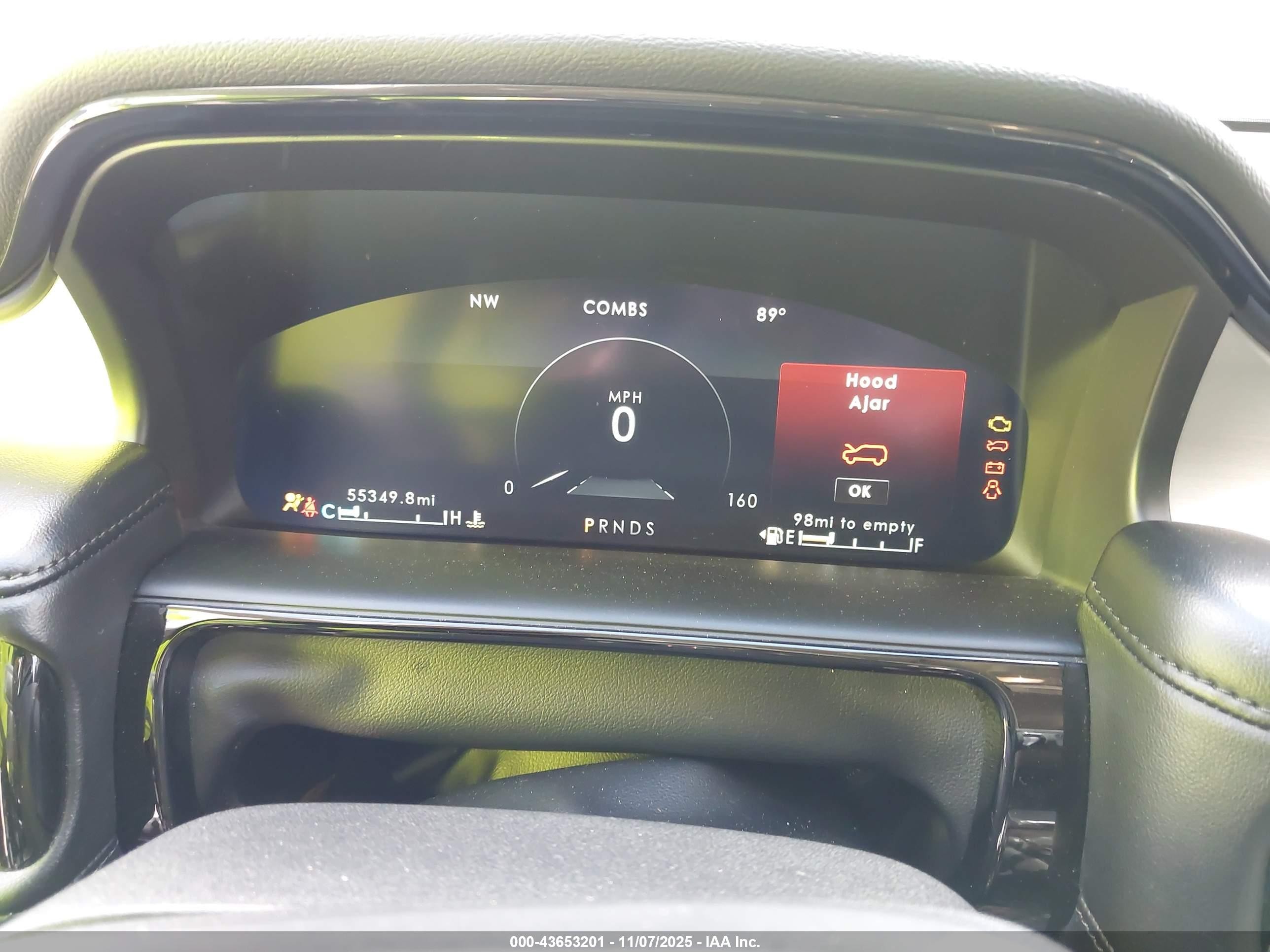 2021 Lincoln Nautilus Standard Black vin: 2LMPJ6J92MBL04320