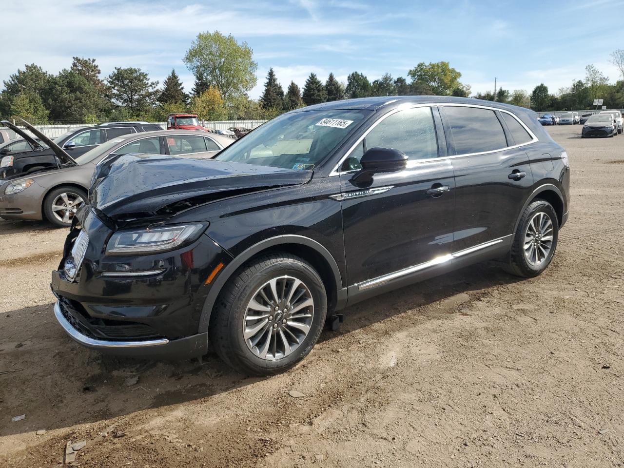2023 Lincoln Nautilus Black vin: 2LMPJ6J92PBL08744