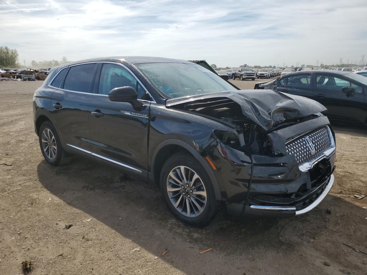2023 Lincoln Nautilus Black vin: 2LMPJ6J92PBL08744
