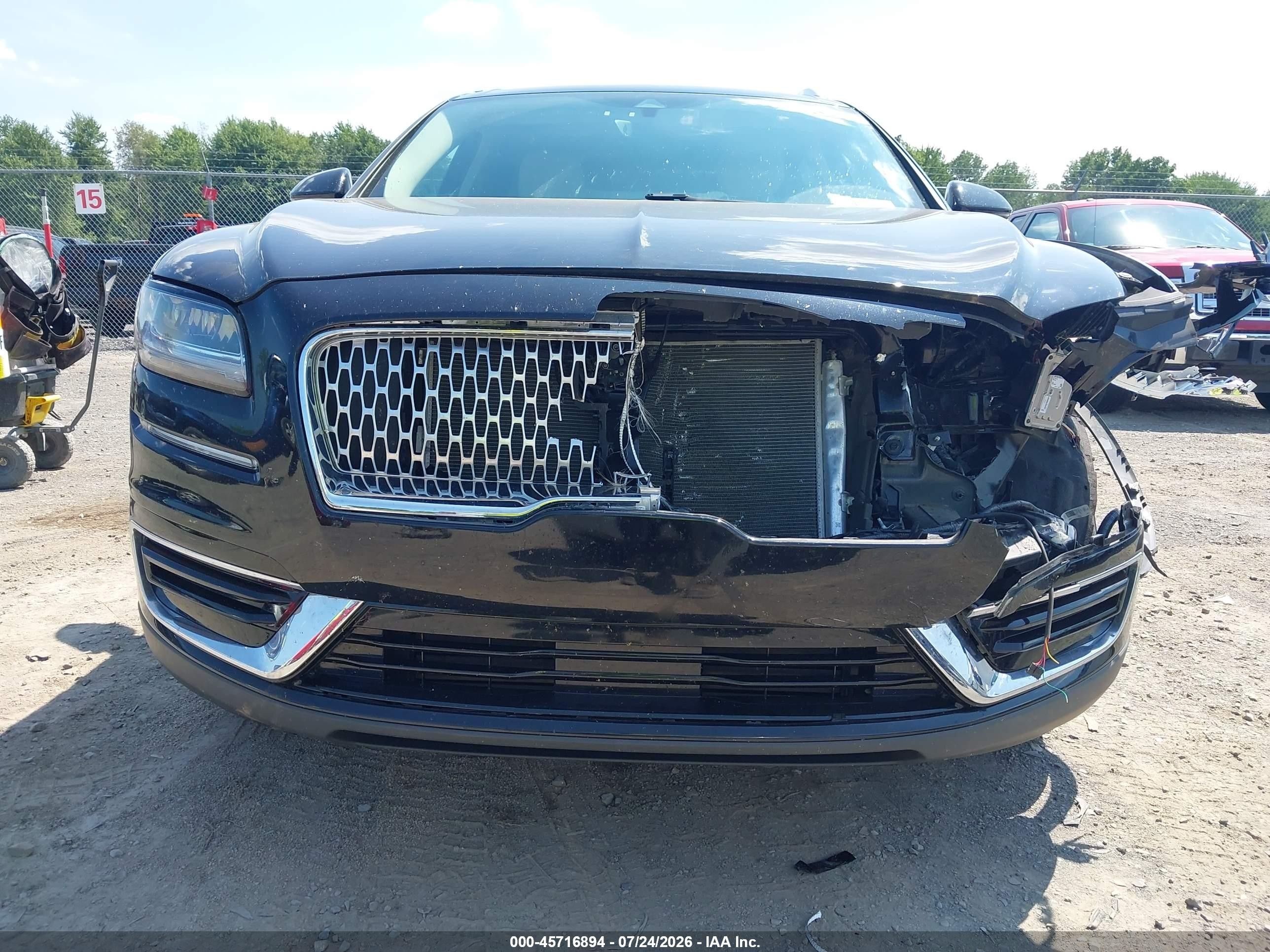 2020 Lincoln Nautilus Standard Black vin: 2LMPJ6J93LBL30567