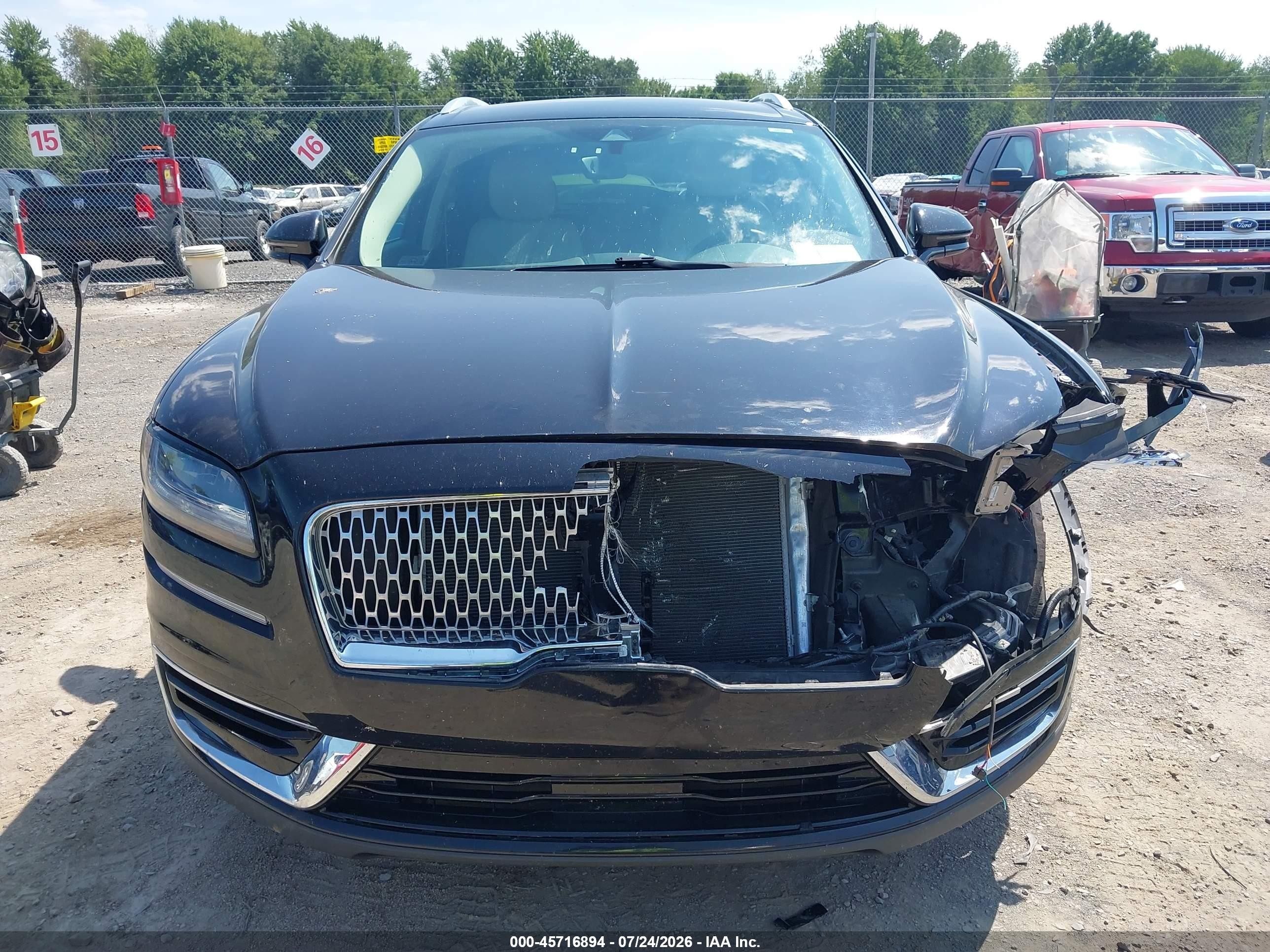 2020 Lincoln Nautilus Standard Black vin: 2LMPJ6J93LBL30567