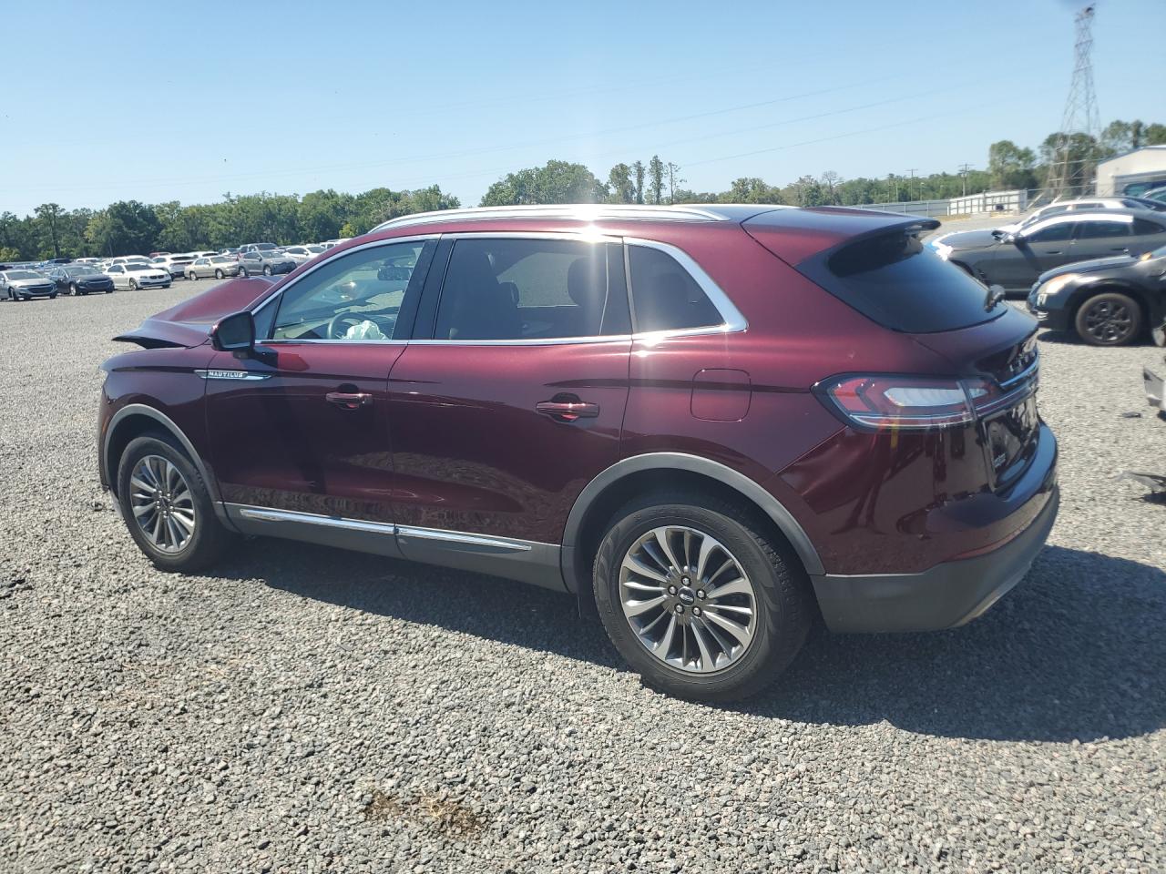 2020 Lincoln Nautilus Burgundy vin: 2LMPJ6J98LBL09214