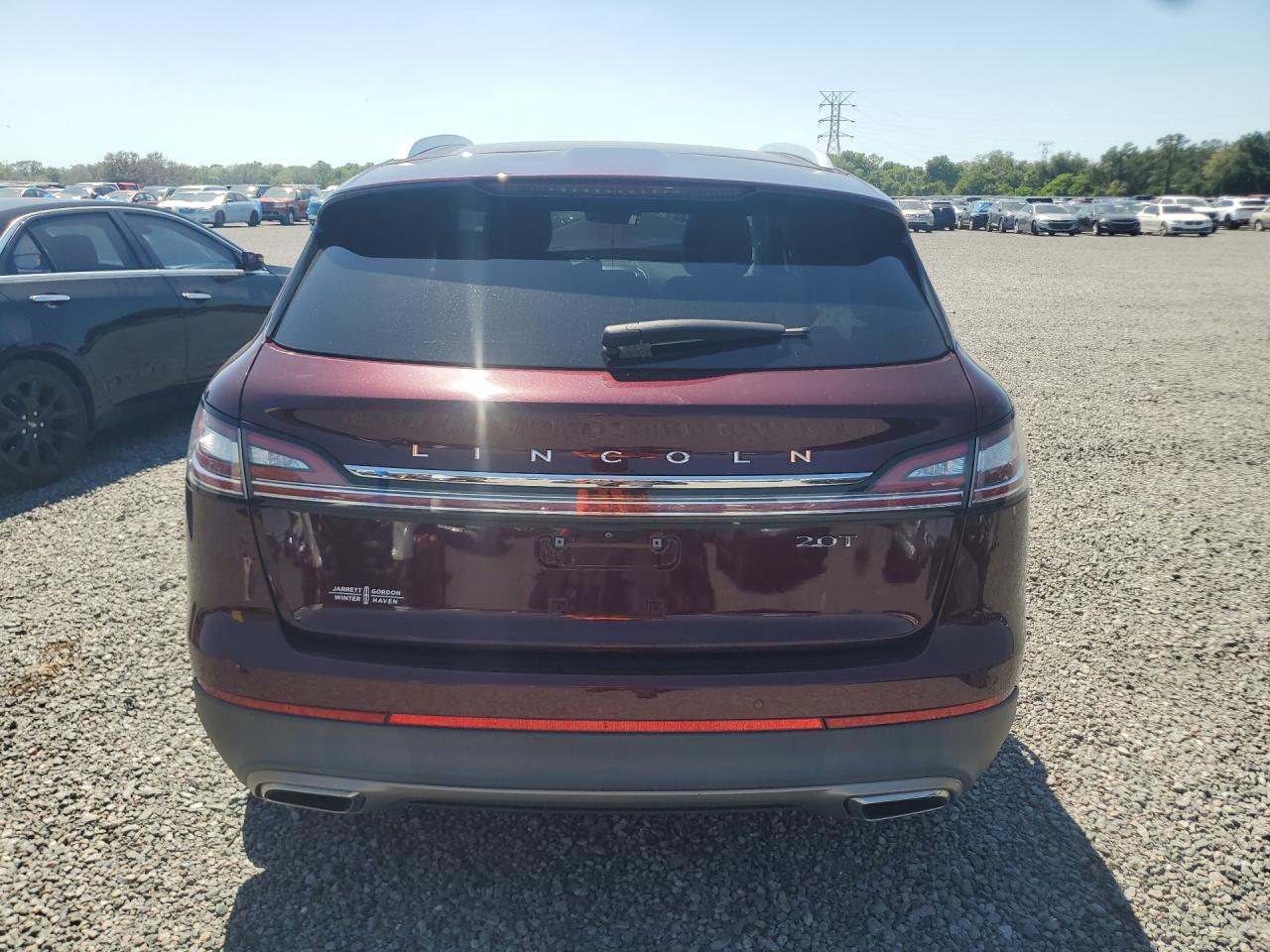 2020 Lincoln Nautilus Burgundy vin: 2LMPJ6J98LBL09214