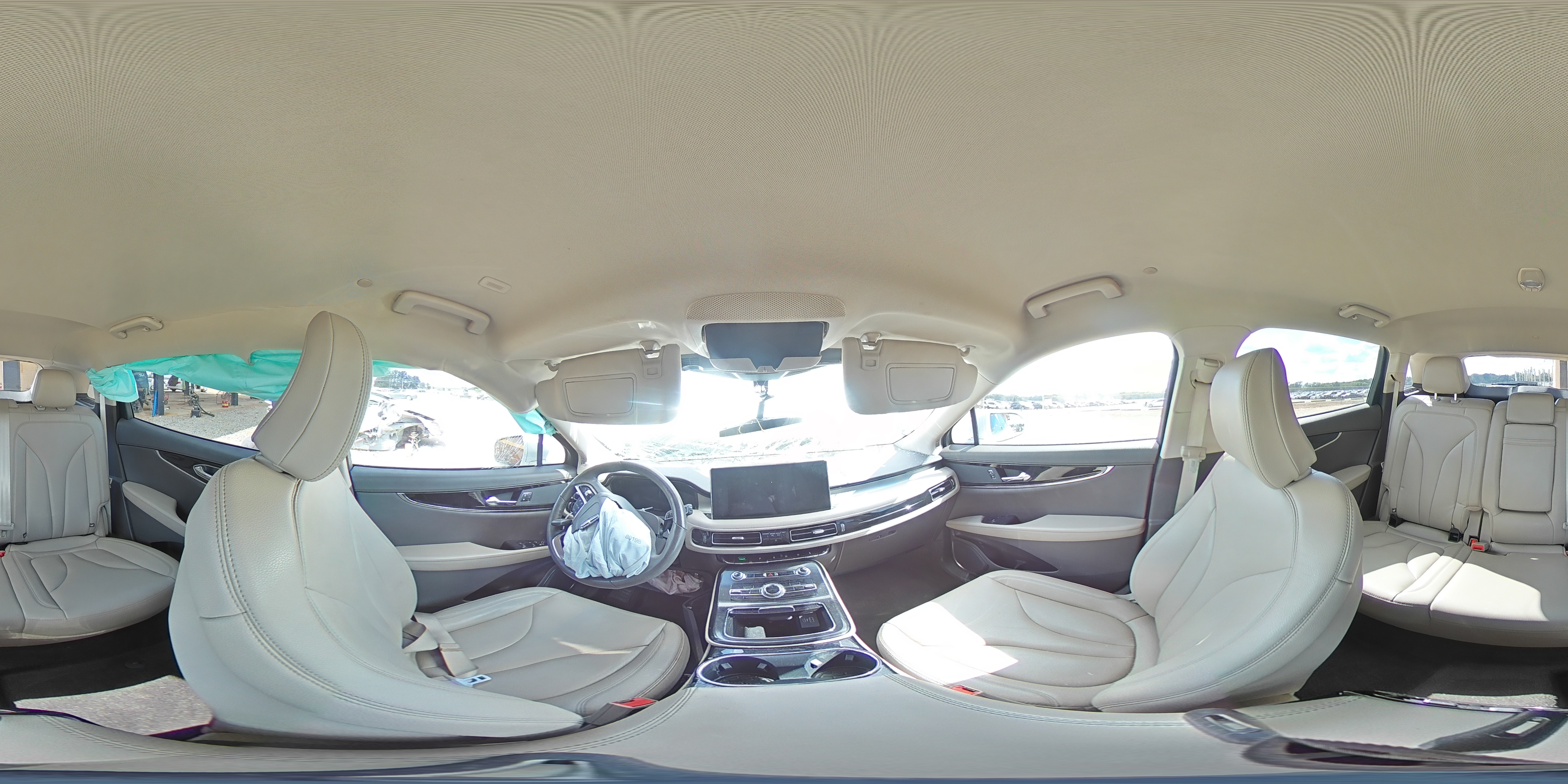 2022 Lincoln Nautilus White vin: 2LMPJ6J99NBL07250