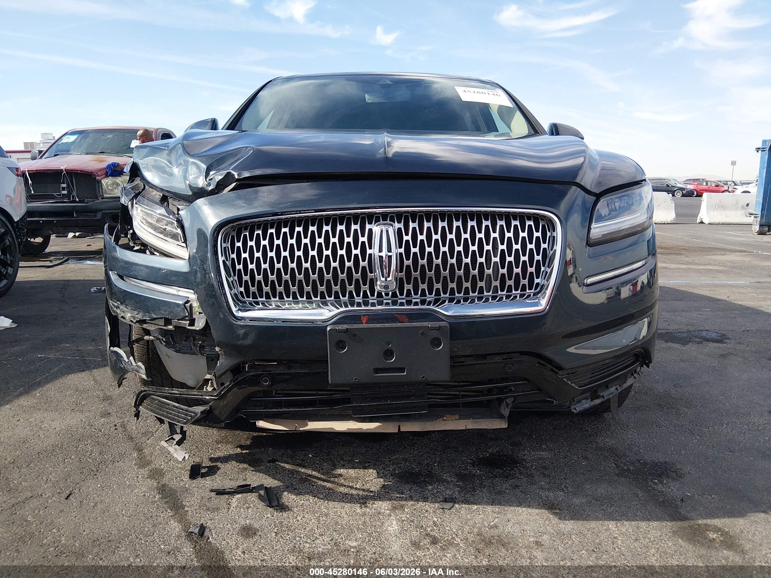 2021 Lincoln Nautilus Reserve Black vin: 2LMPJ6K92MBL00895