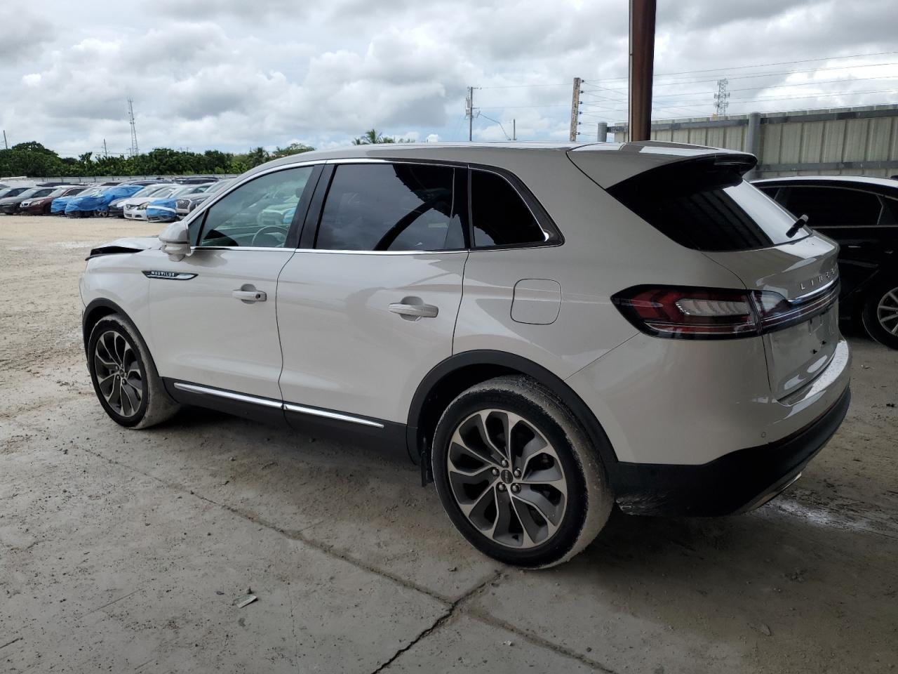 2023 Lincoln Nautilus Reserve White vin: 2LMPJ6K92PBL03994
