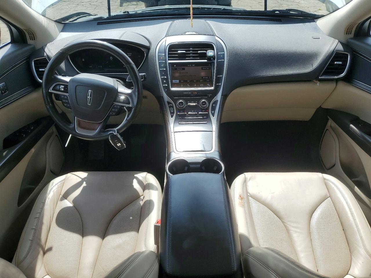 2019 Lincoln Nautilus Select White vin: 2LMPJ6K97KBL41021