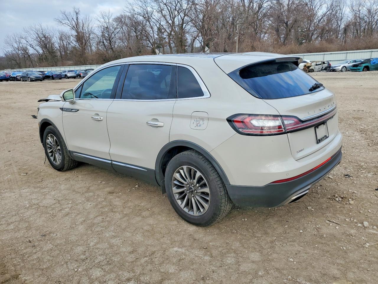 2020 Lincoln Nautilus Reserve White vin: 2LMPJ6K97LBL11857