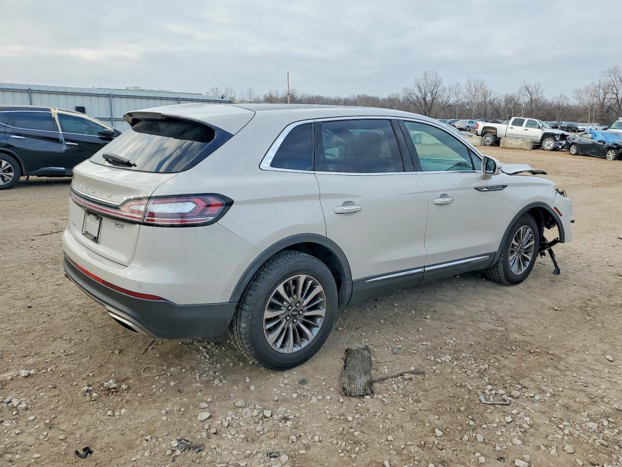 2020 Lincoln Nautilus Reserve White vin: 2LMPJ6K97LBL11857