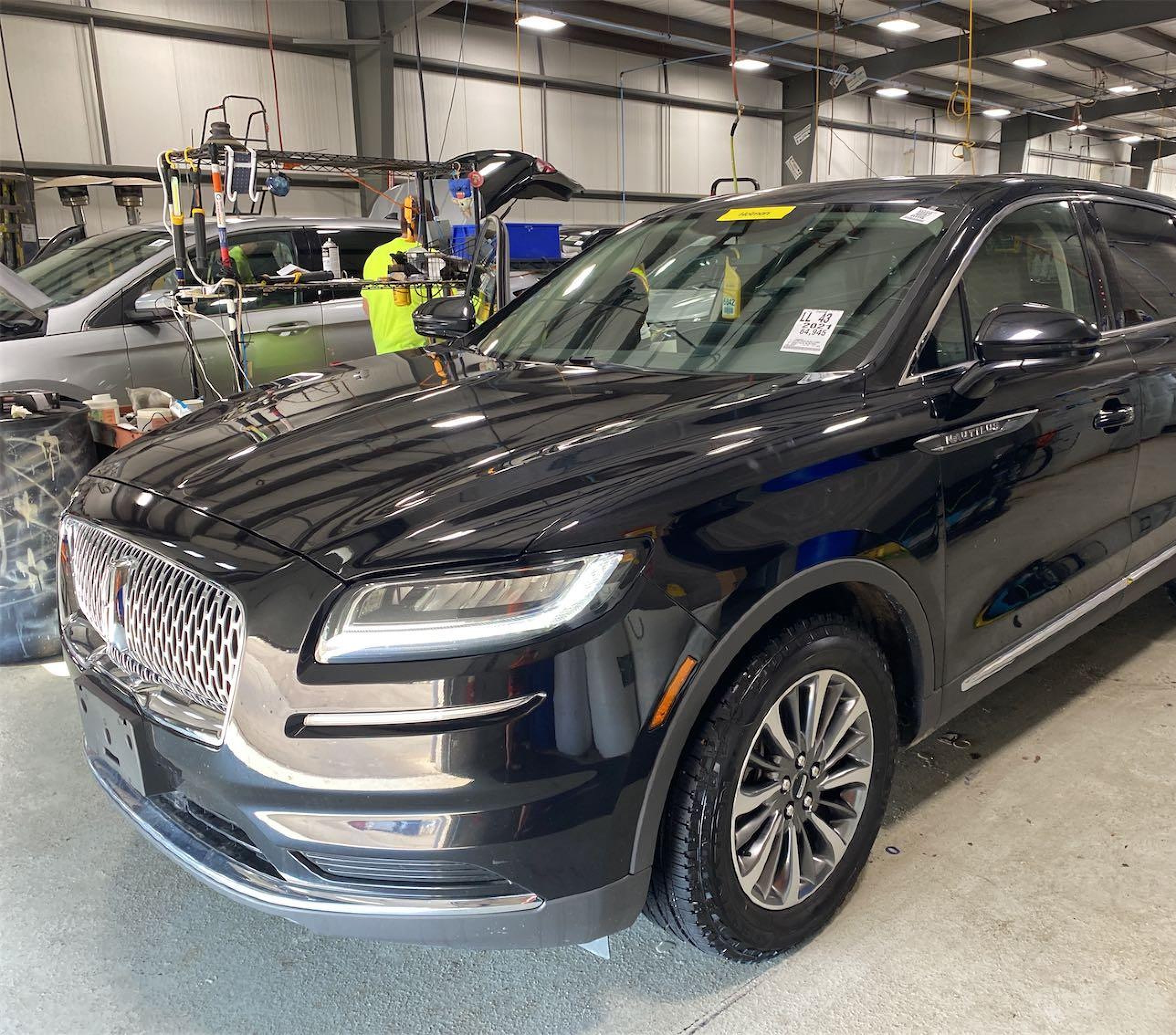 2021 Lincoln Nautilus Reserve vin: 2LMPJ6K97MBL11486