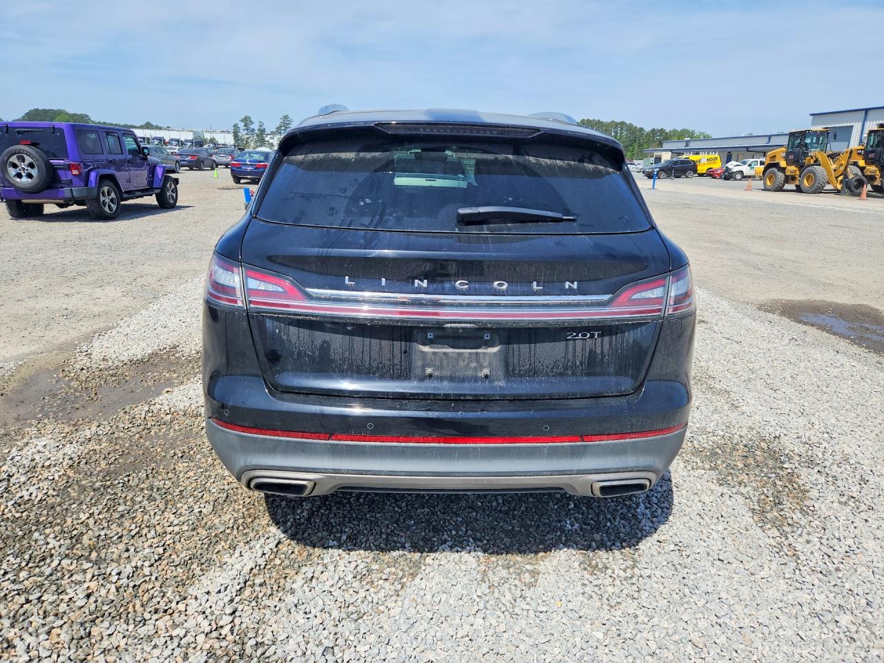 2020 Lincoln Nautilus Reserve Black vin: 2LMPJ6K9XLBL27938