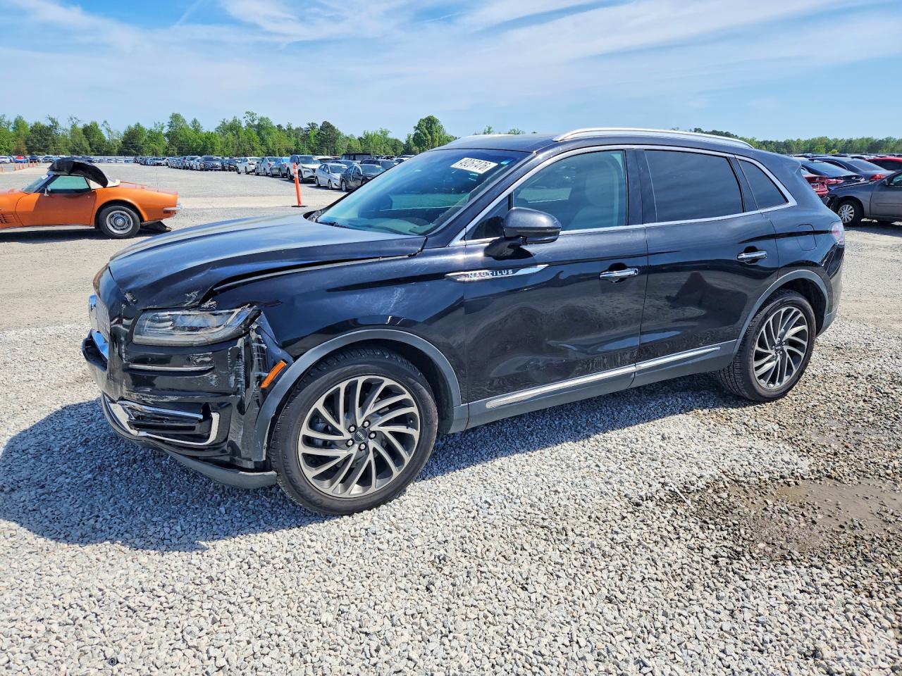 2020 Lincoln Nautilus Reserve Black vin: 2LMPJ6K9XLBL27938