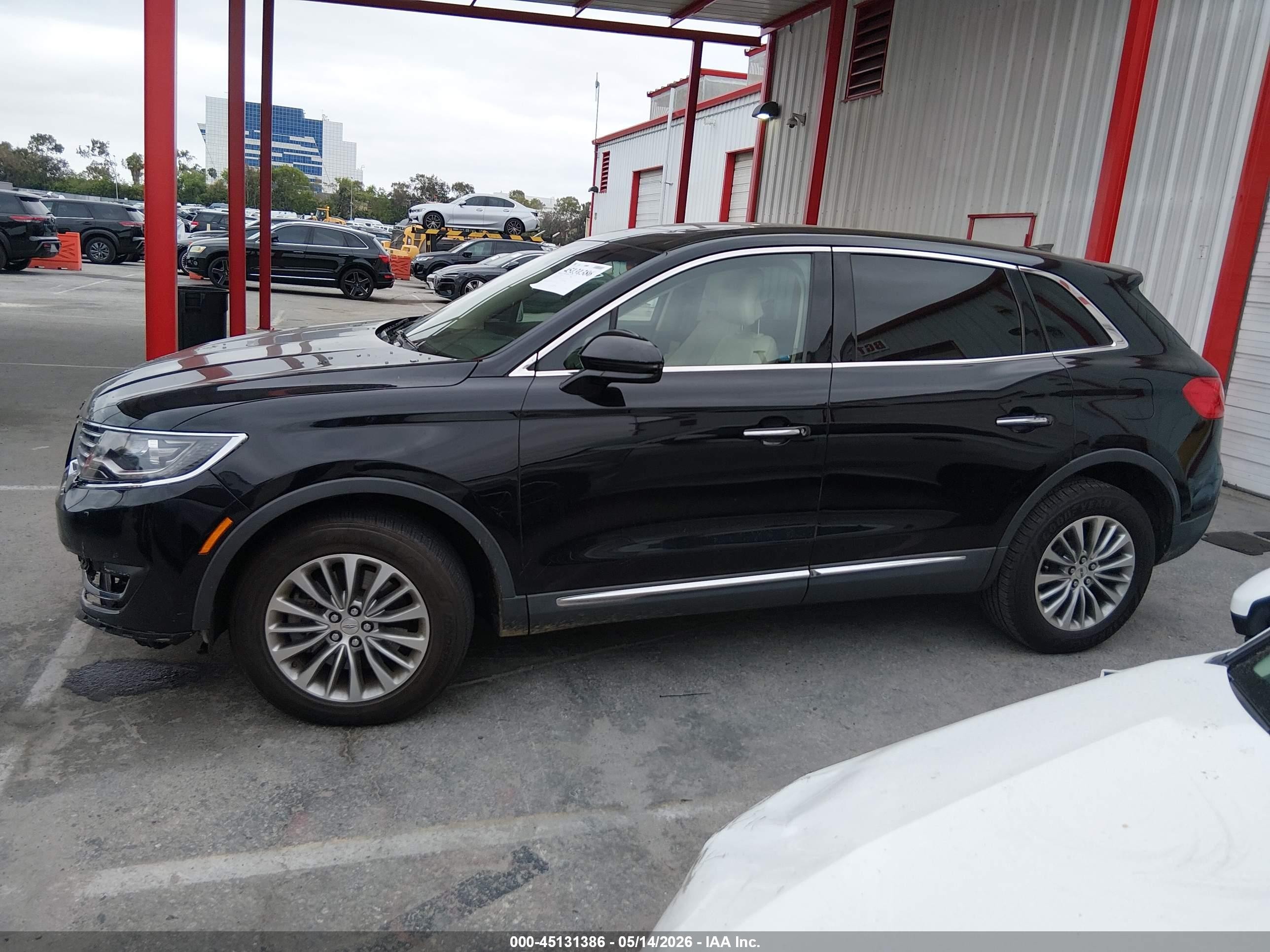 2018 Lincoln Mkx Select Black vin: 2LMPJ6KR1JBL19708