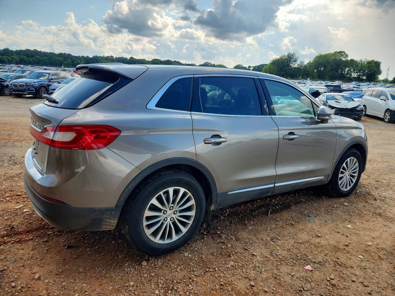 2017 Lincoln Mkx Select Gray vin: 2LMPJ6KR6HBL53489