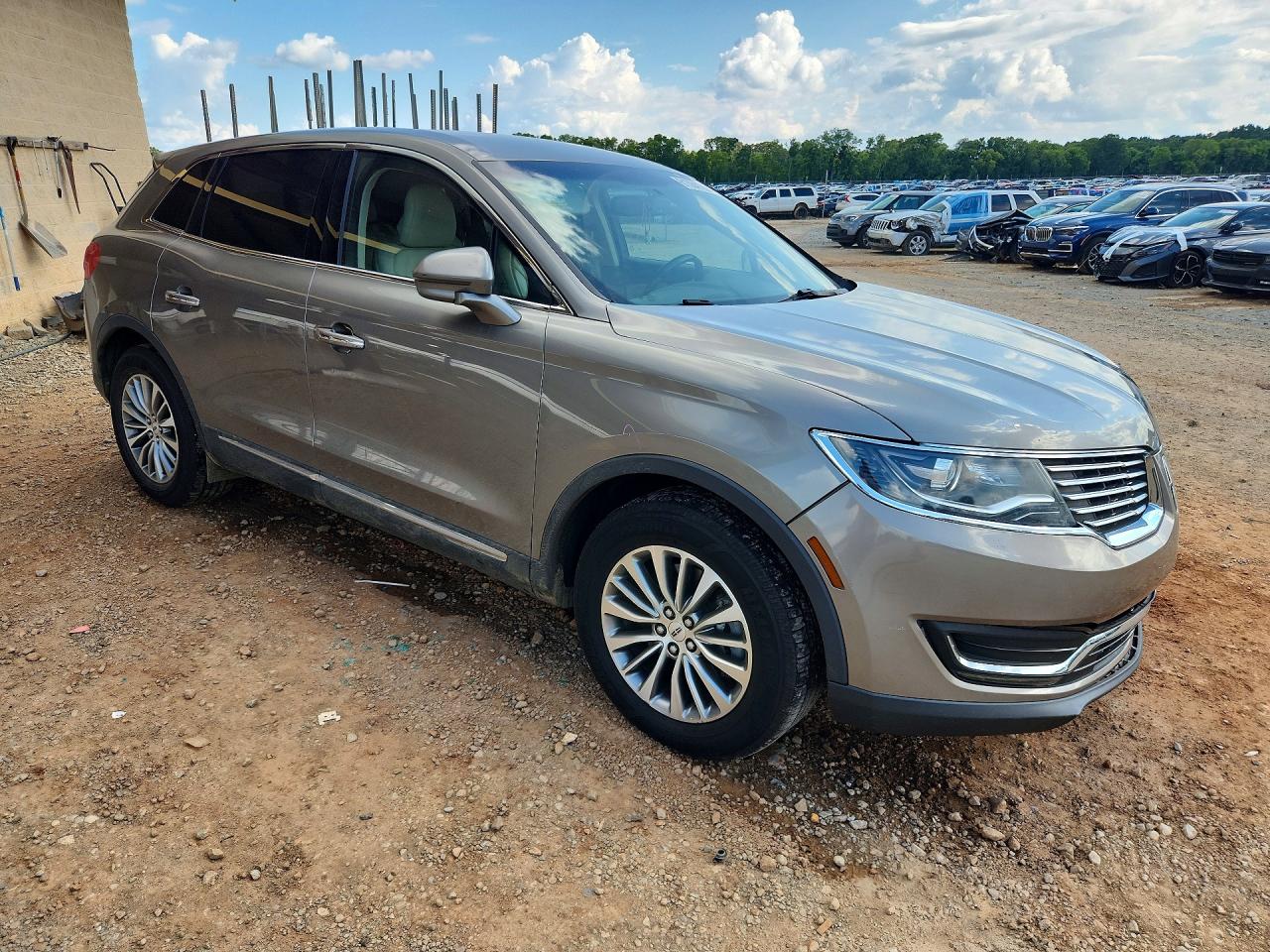 2017 Lincoln Mkx Select Gray vin: 2LMPJ6KR6HBL53489