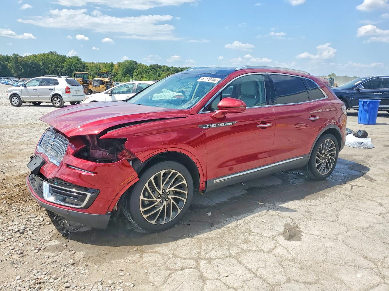 2019 Lincoln Nautilus Reserve Burgundy vin: 2LMPJ6L96KBL45639