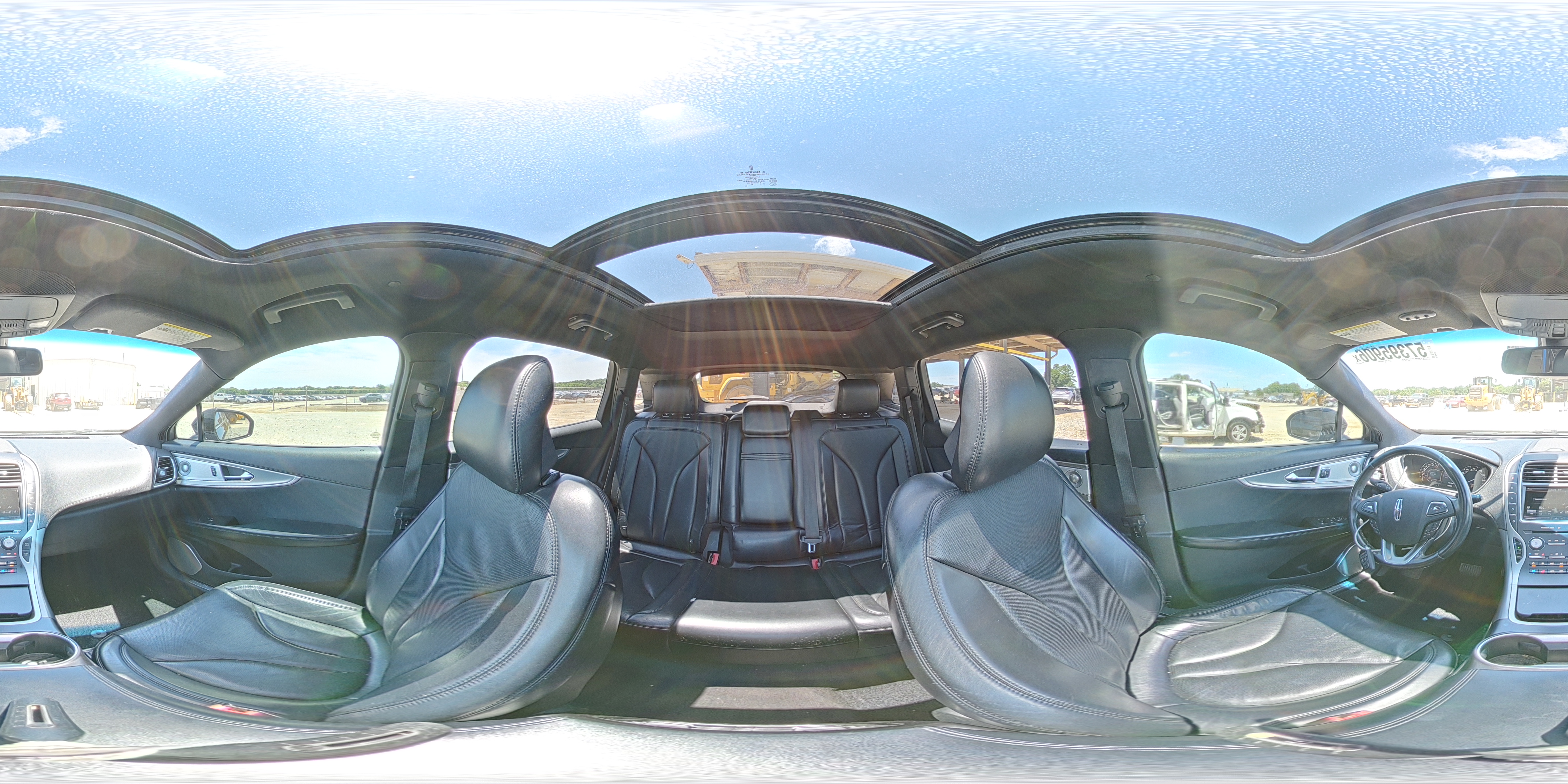 2016 Lincoln Mkx Reserve Black vin: 2LMPJ6LP3GBL41859