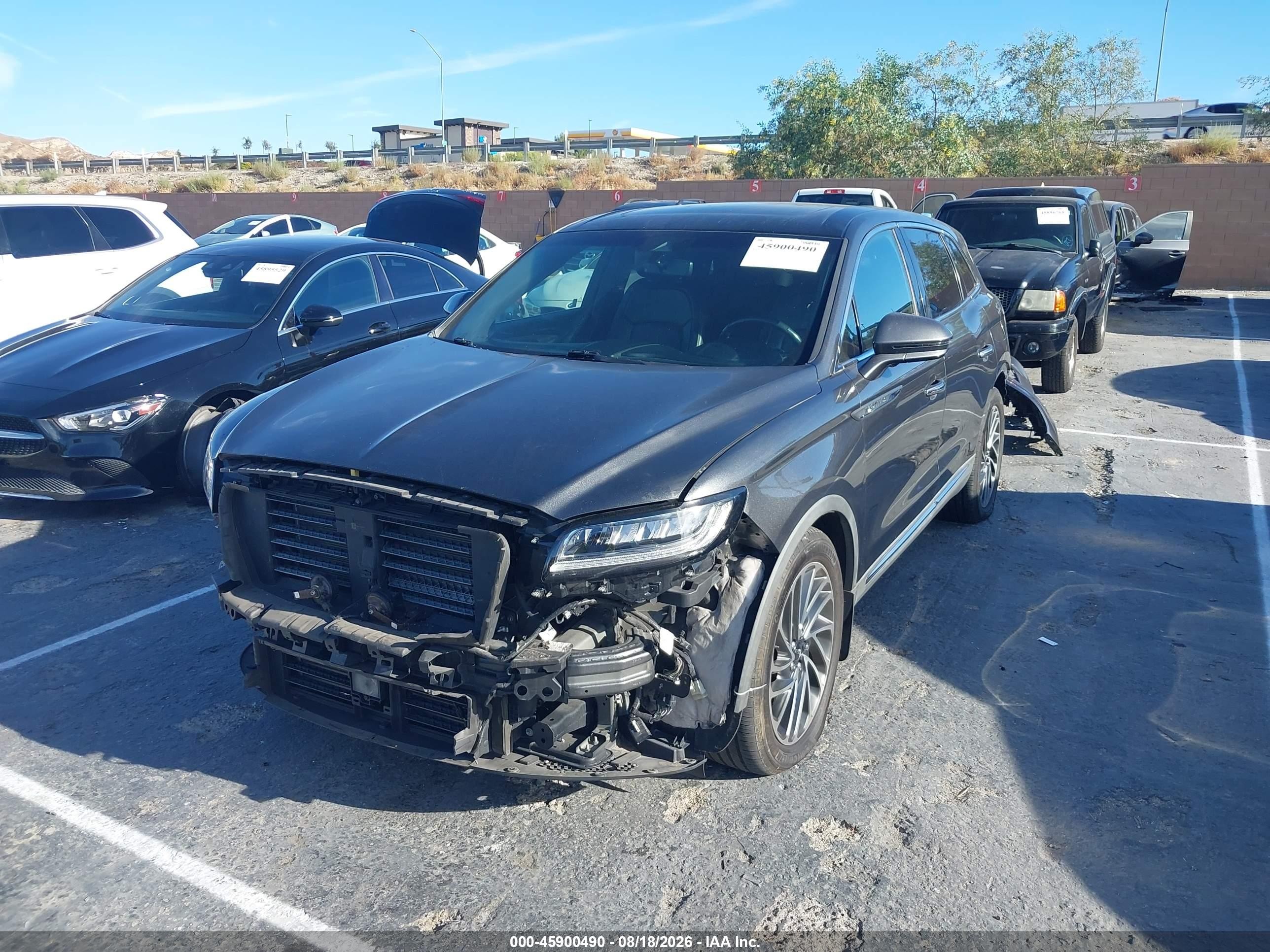 2019 Lincoln Nautilus Reserve Black vin: 2LMPJ6LP7KBL51304