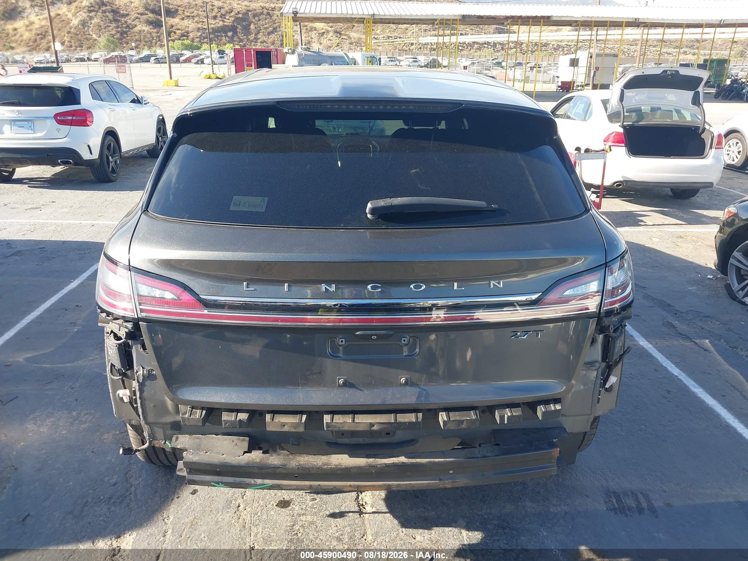 2019 Lincoln Nautilus Reserve Black vin: 2LMPJ6LP7KBL51304